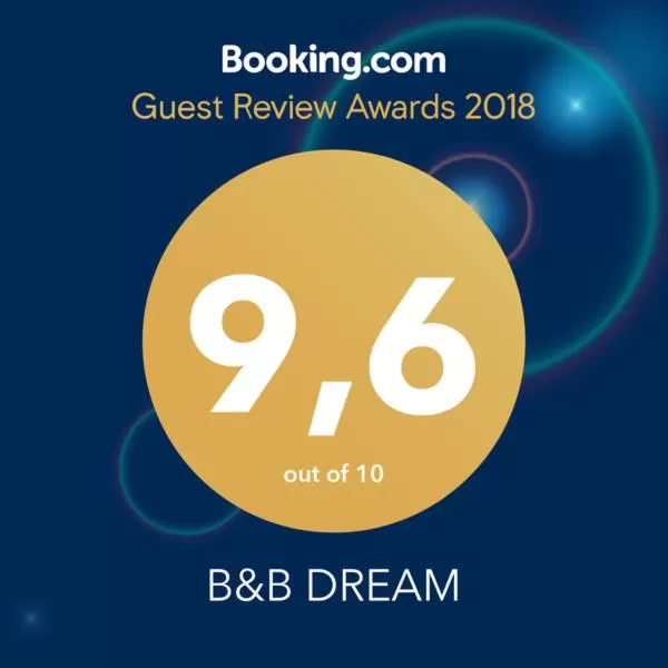 Certificate/Award in B&B DREAM