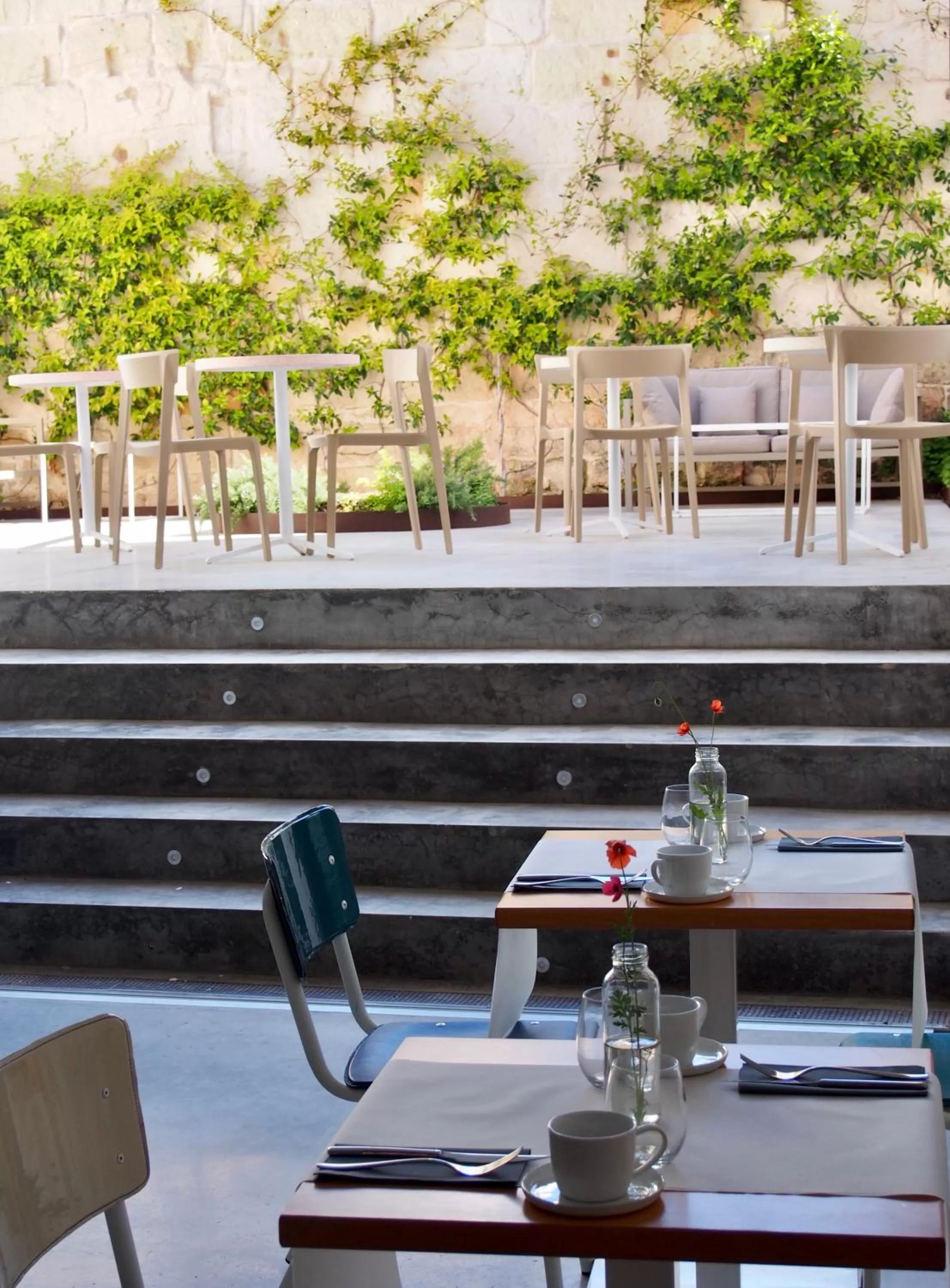 Patio in Fragile Hotel