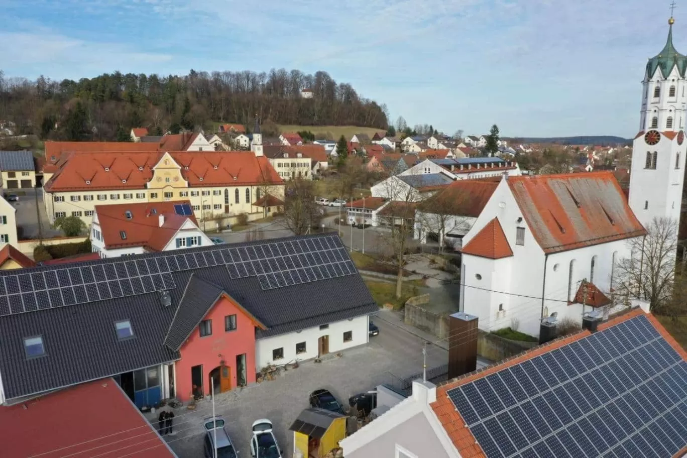 Bird's eye view in Finkls Heimat