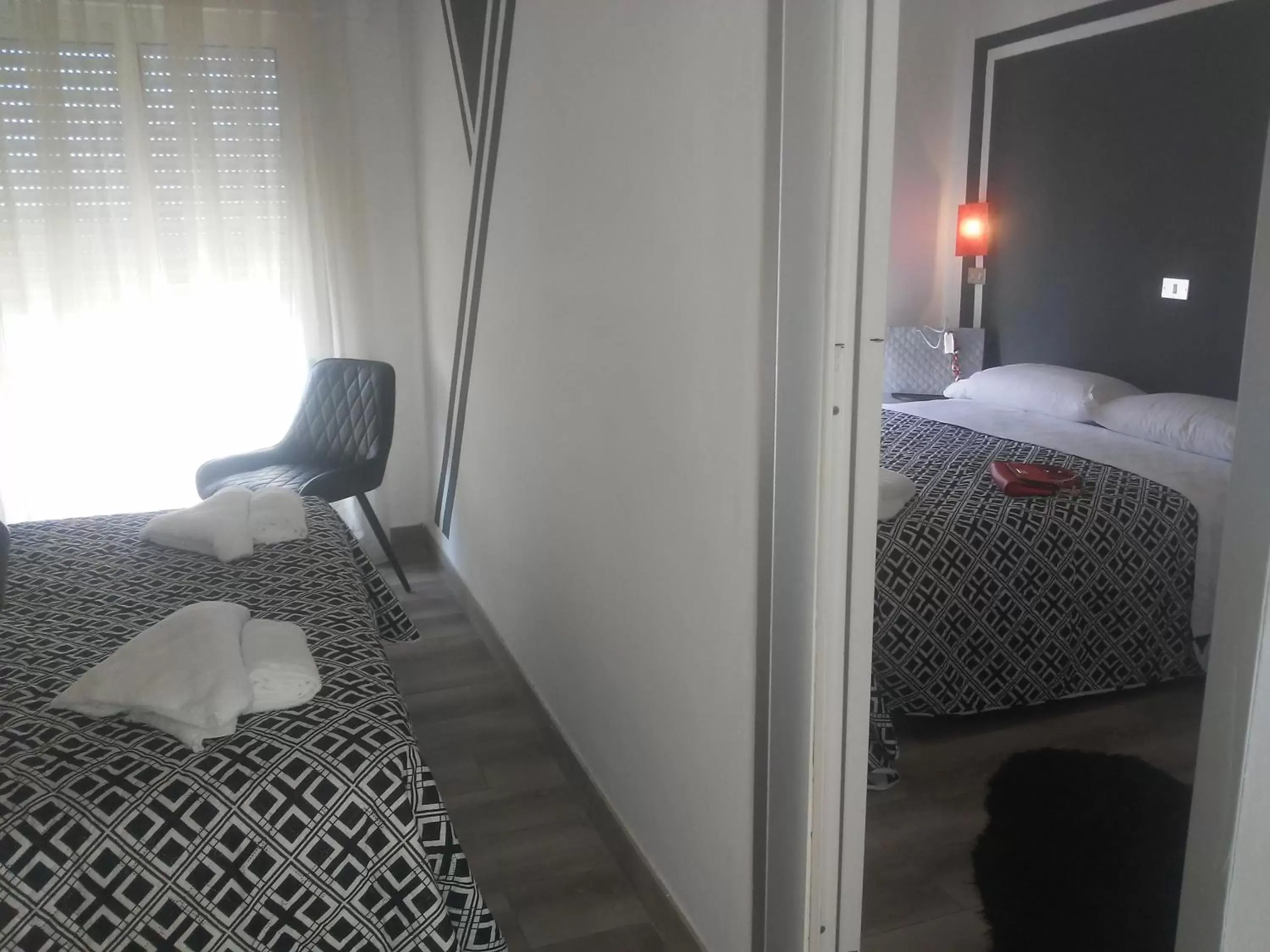 Quadruple Room with Balcony in WuHostel Quadruple Room with Balcony in WuHostel