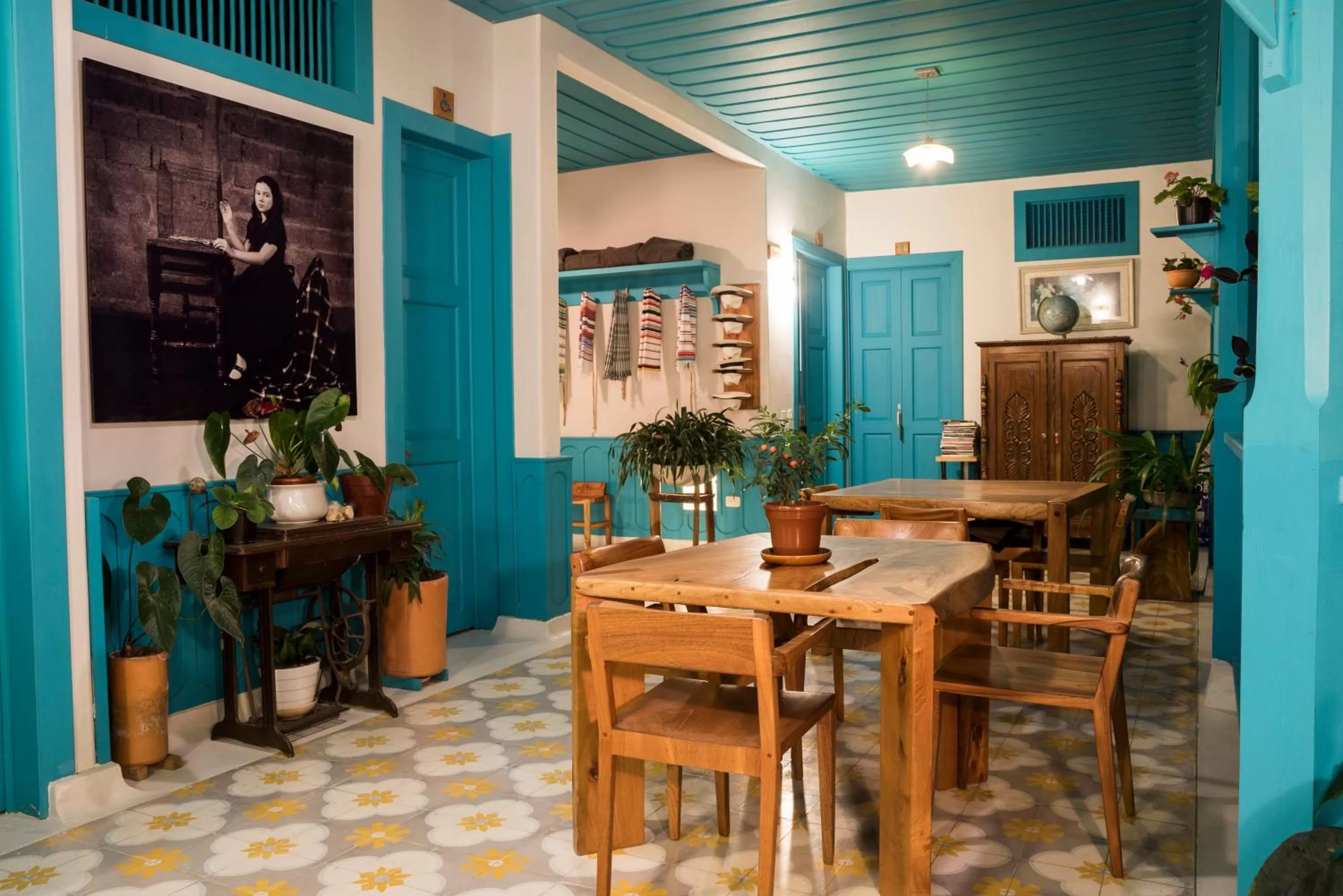 Living room, Restaurant/Places to Eat in Casa de las Dos Palmas