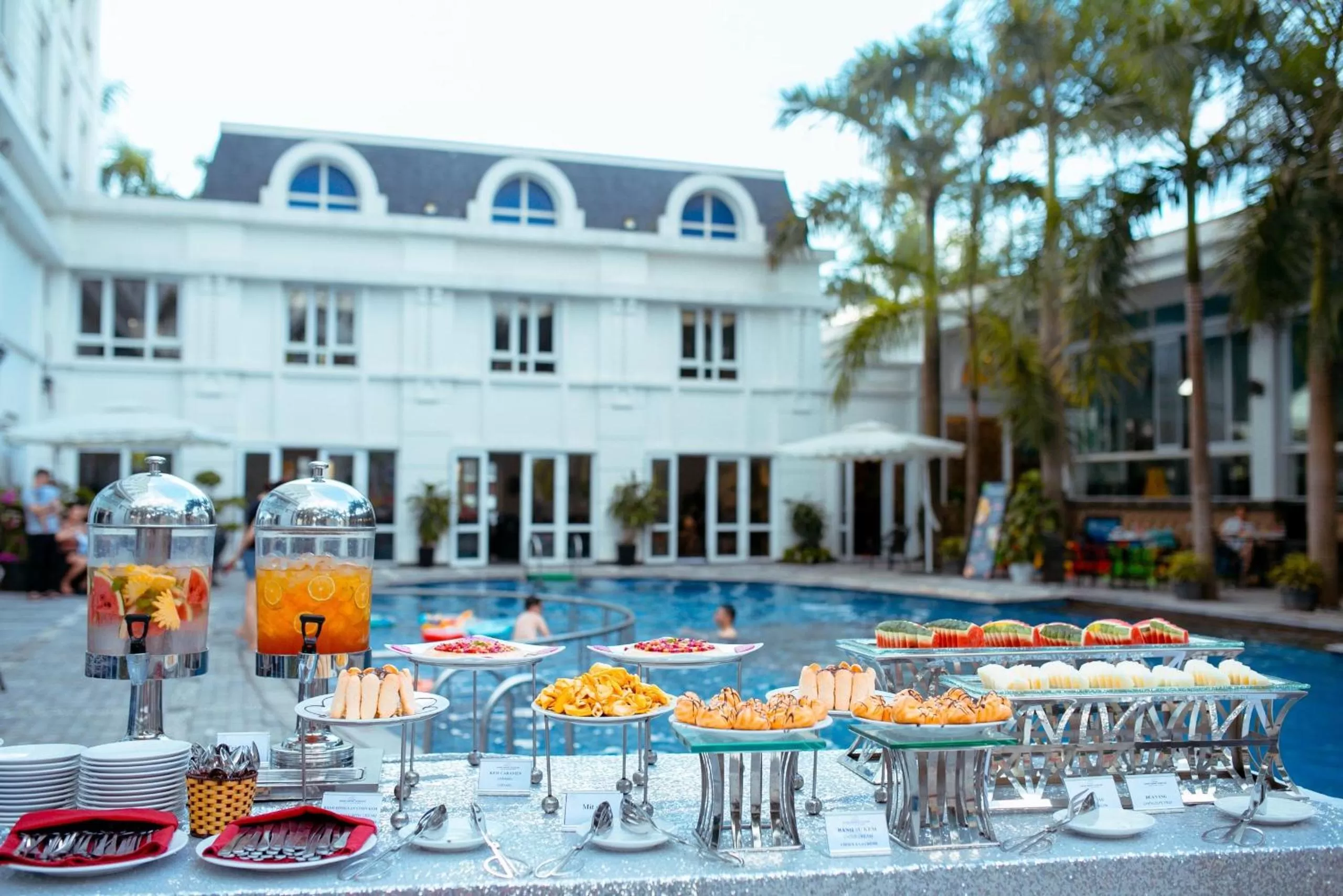 Swimming pool in Ninh Binh Legend Hotel
