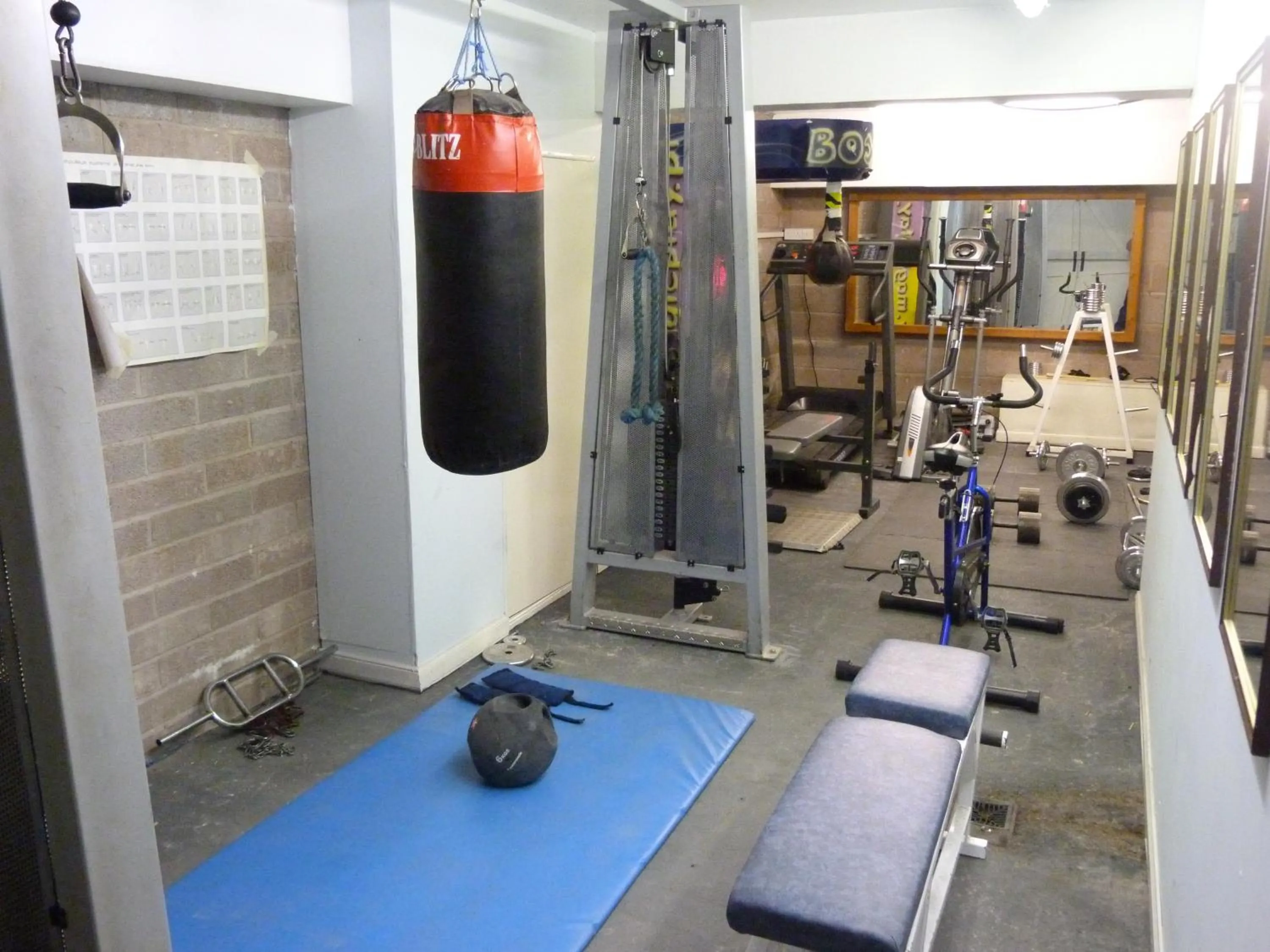 Fitness centre/facilities in Bailey Ground Hotel