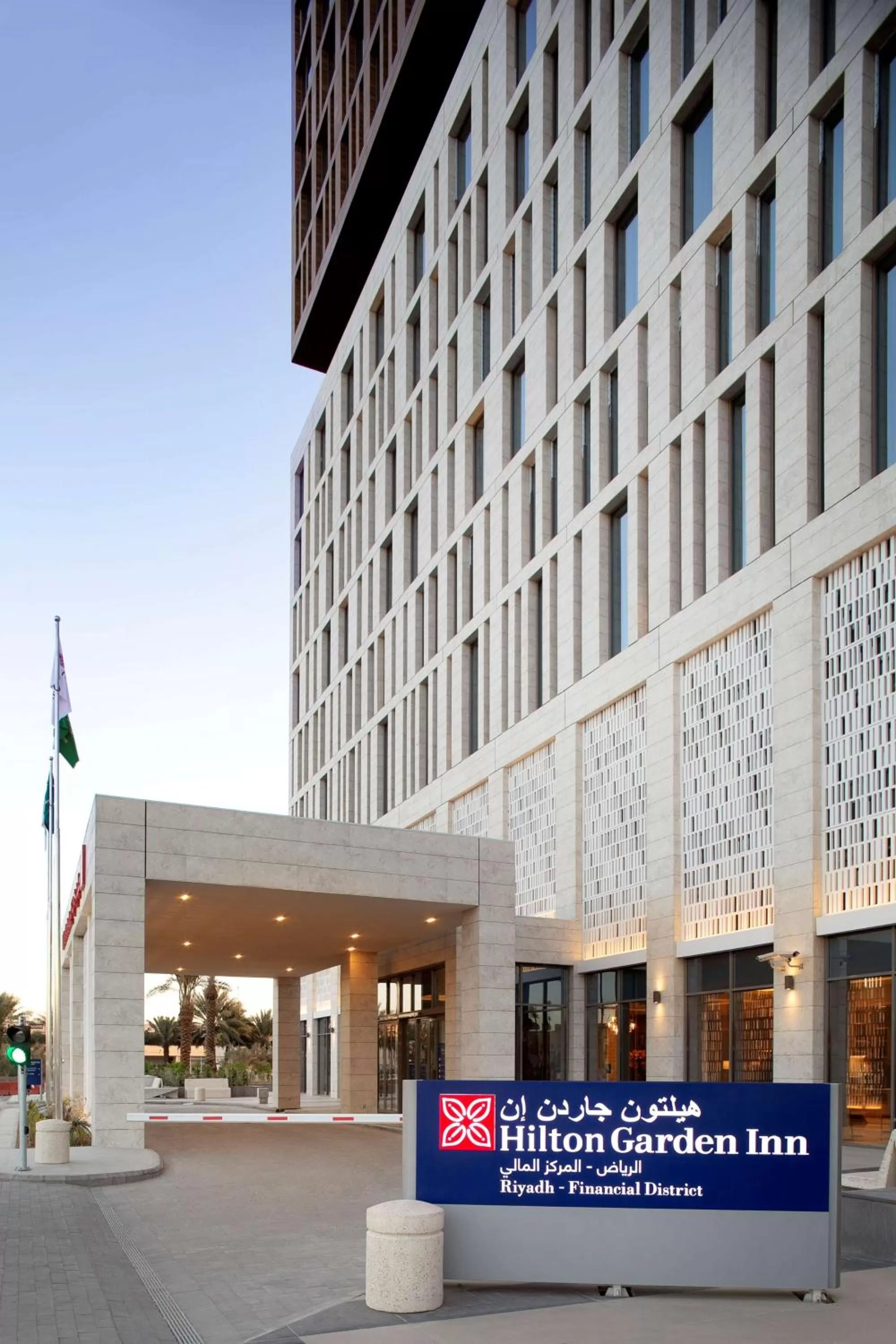 Property building in Hilton Garden Inn Riyadh Financial District
