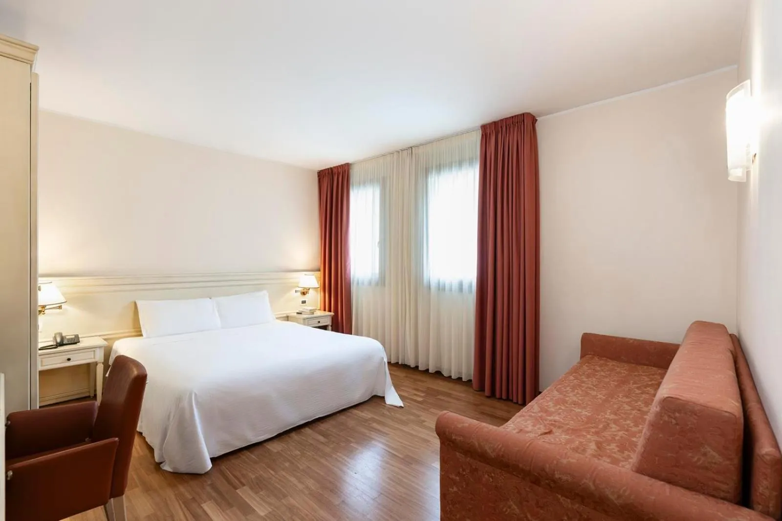 Bedroom, Bed in Hotel Alle Acque