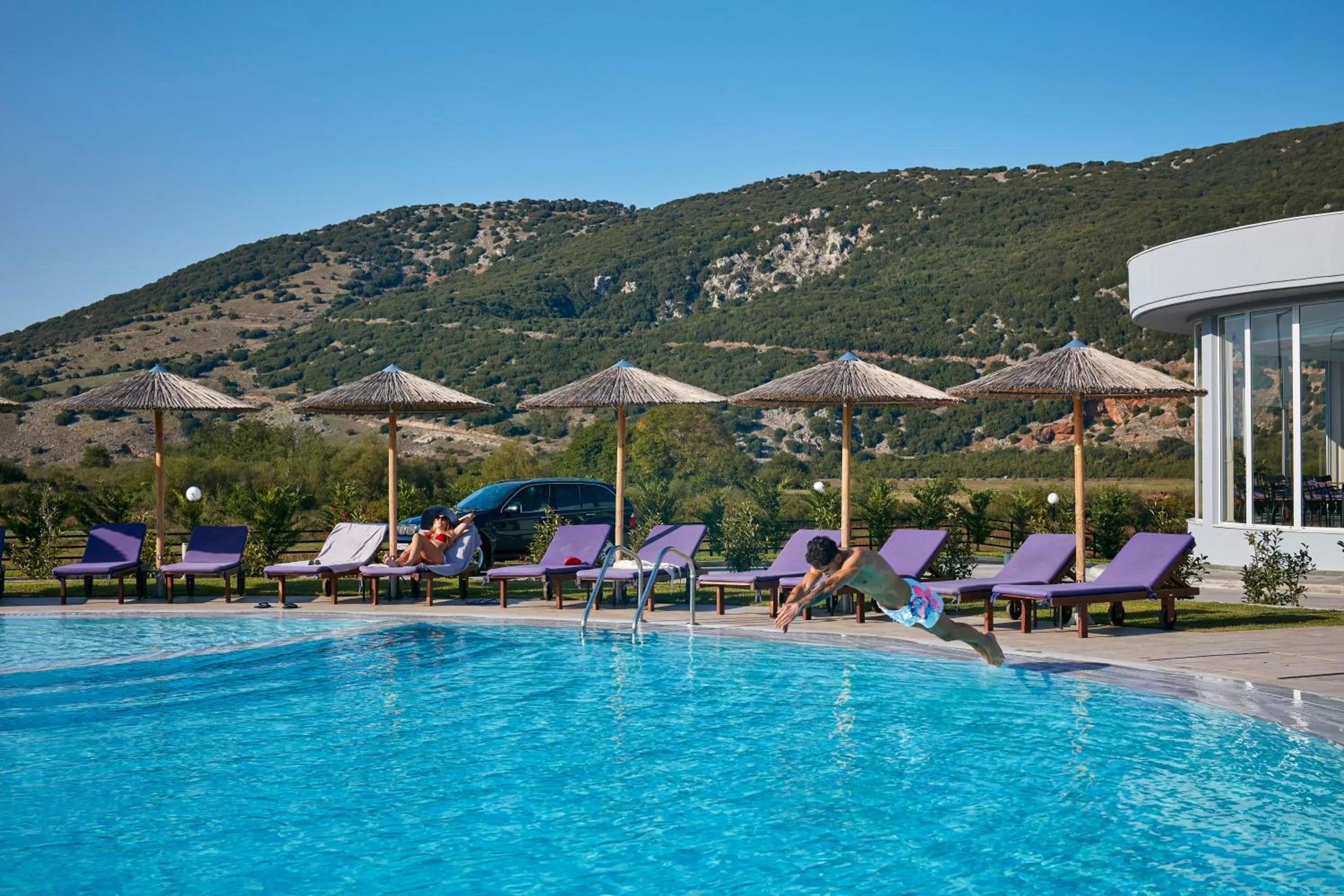 Swimming pool in Aar Hotel & Spa Ioannina