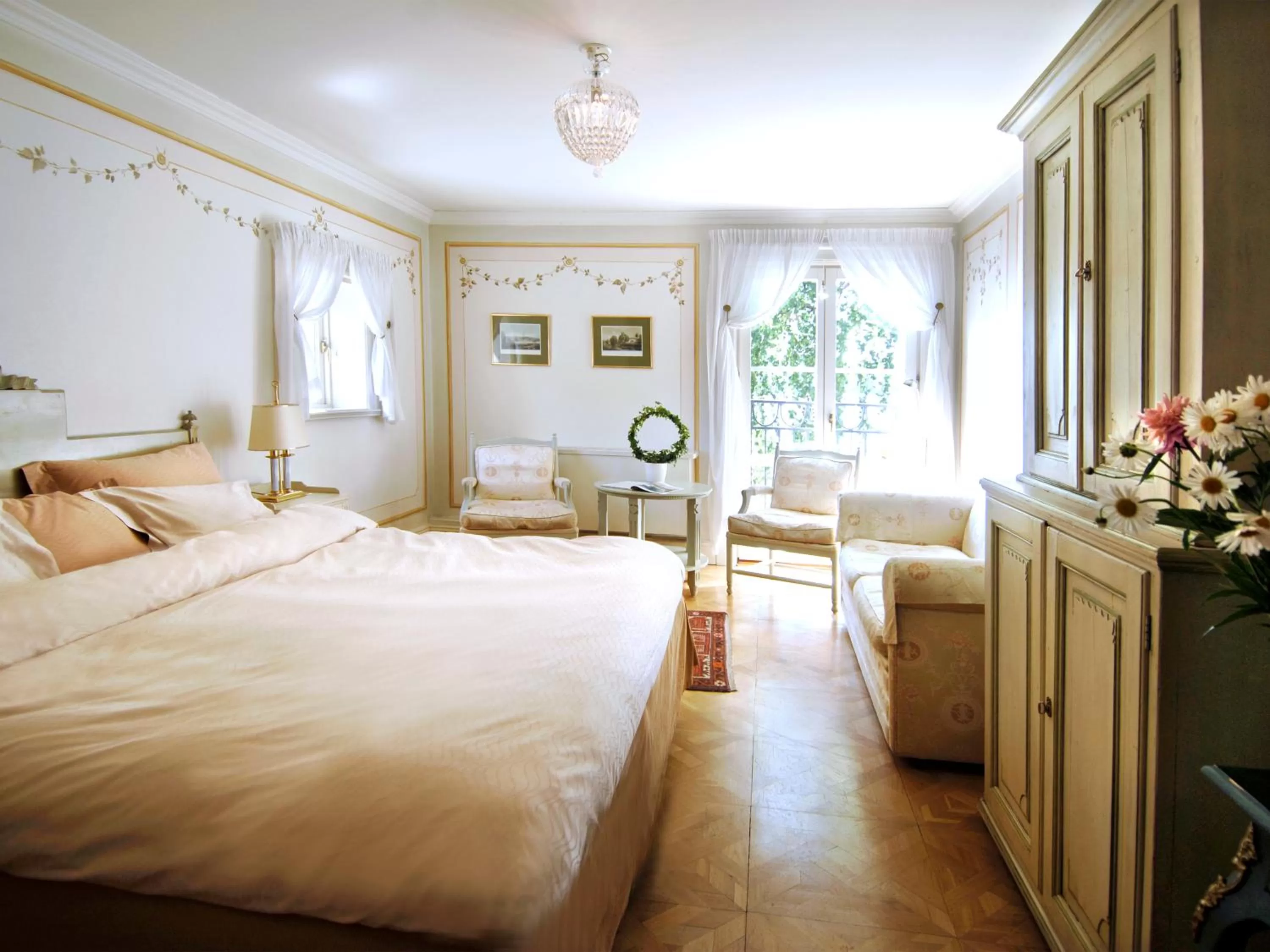 Photo of the whole room, Bed in Gripsholms Värdshus