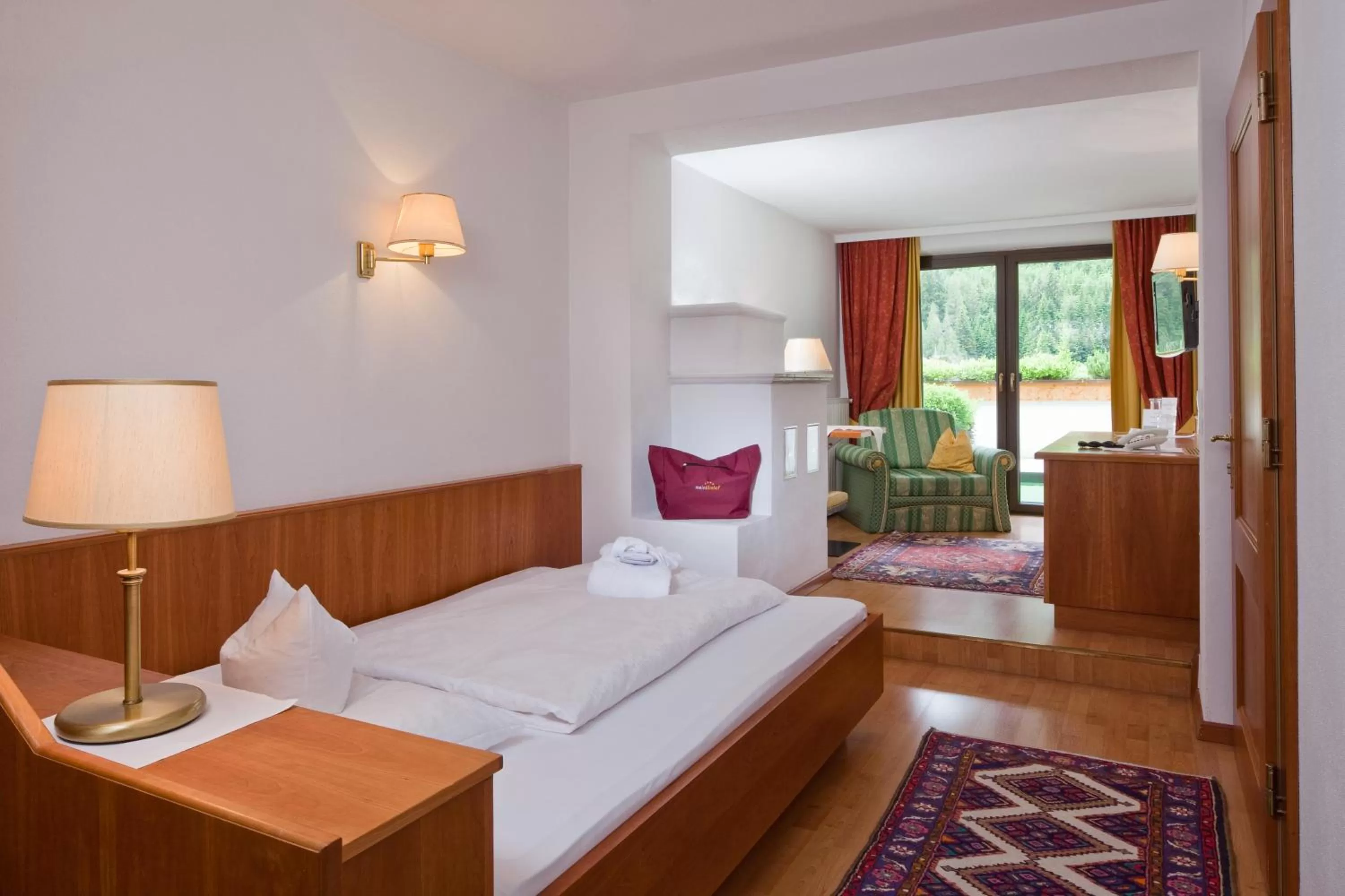 Bed in Wellnesshotel Mein Almhof Superior