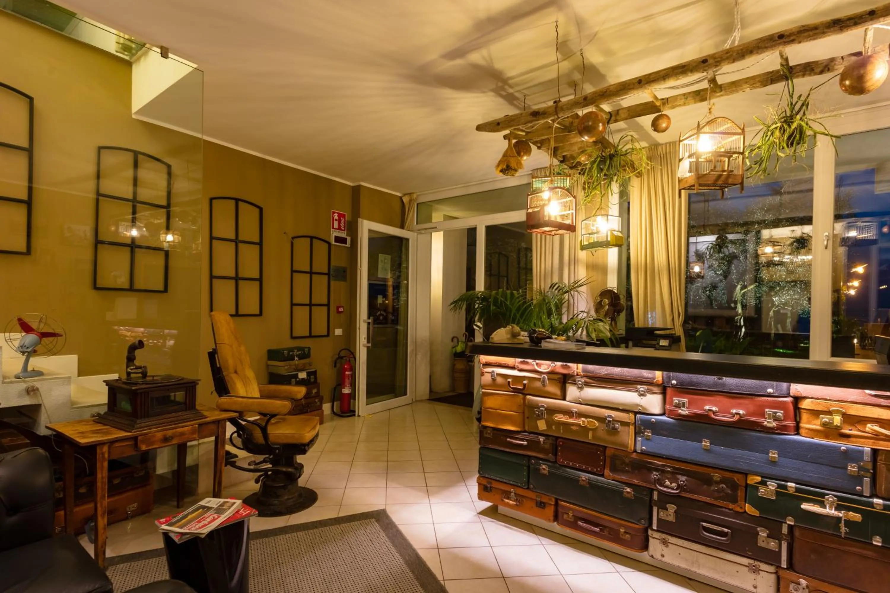 Lobby or reception in Hotel Maximilian