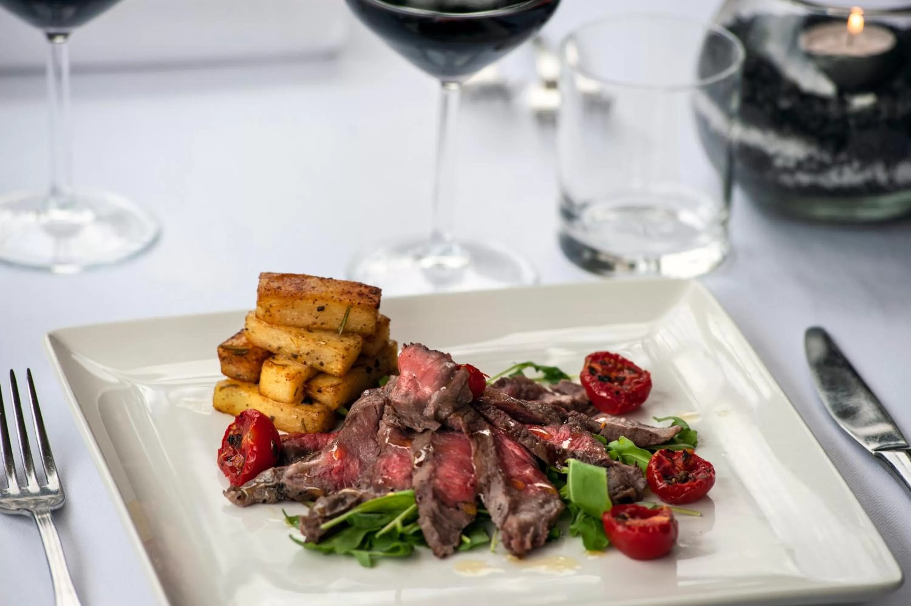 Food close-up in La Meridiana Bleisure Hotel