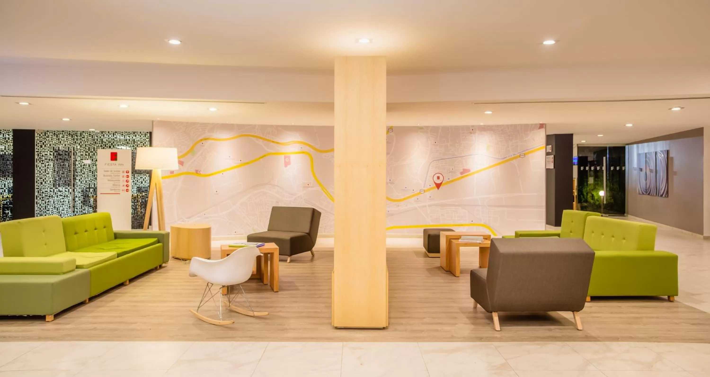 Decorative detail in Fiesta Inn Express Perinorte