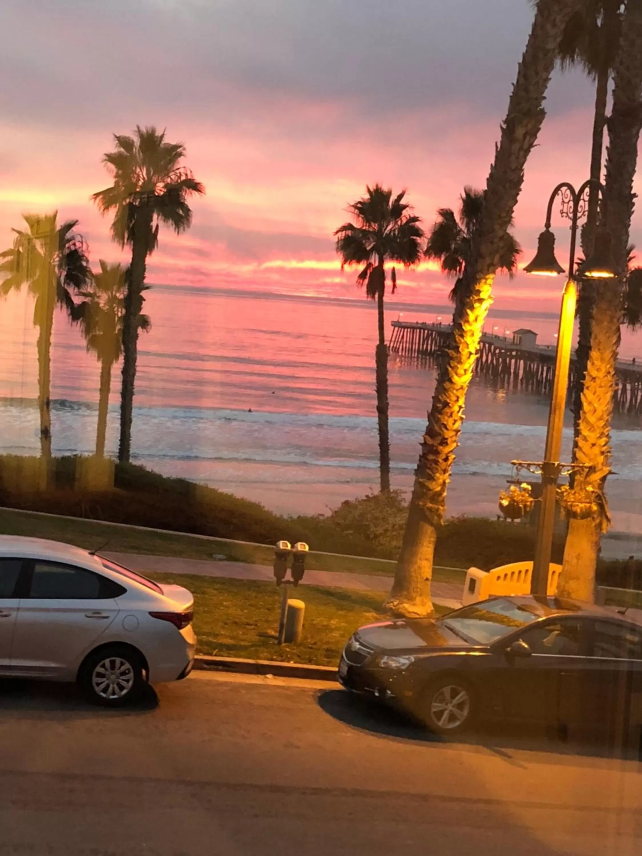 Sunset in Sea Horse Resort