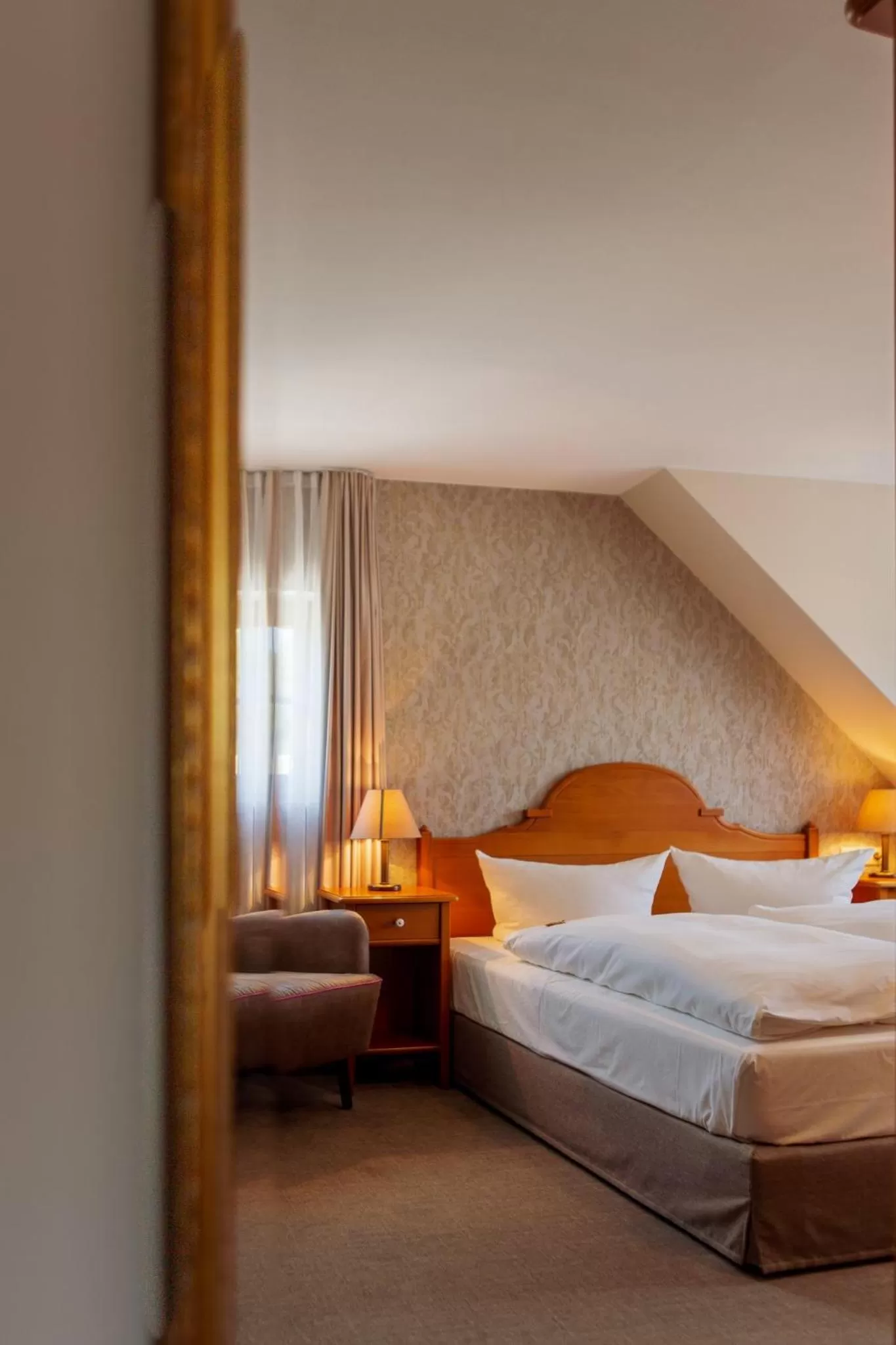 Bed in Hotel Ettrich & Elbresort Rathen