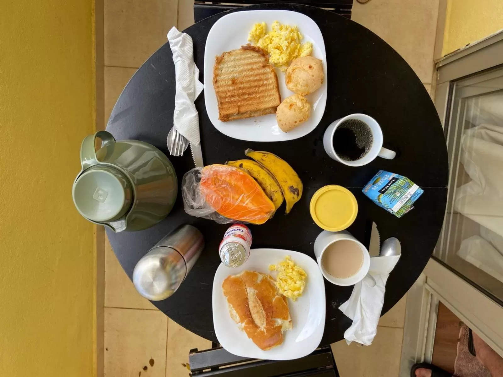 Balcony/Terrace, Breakfast in Pousada Reino Encantado - São Thomé das Letras - Minas Gerais