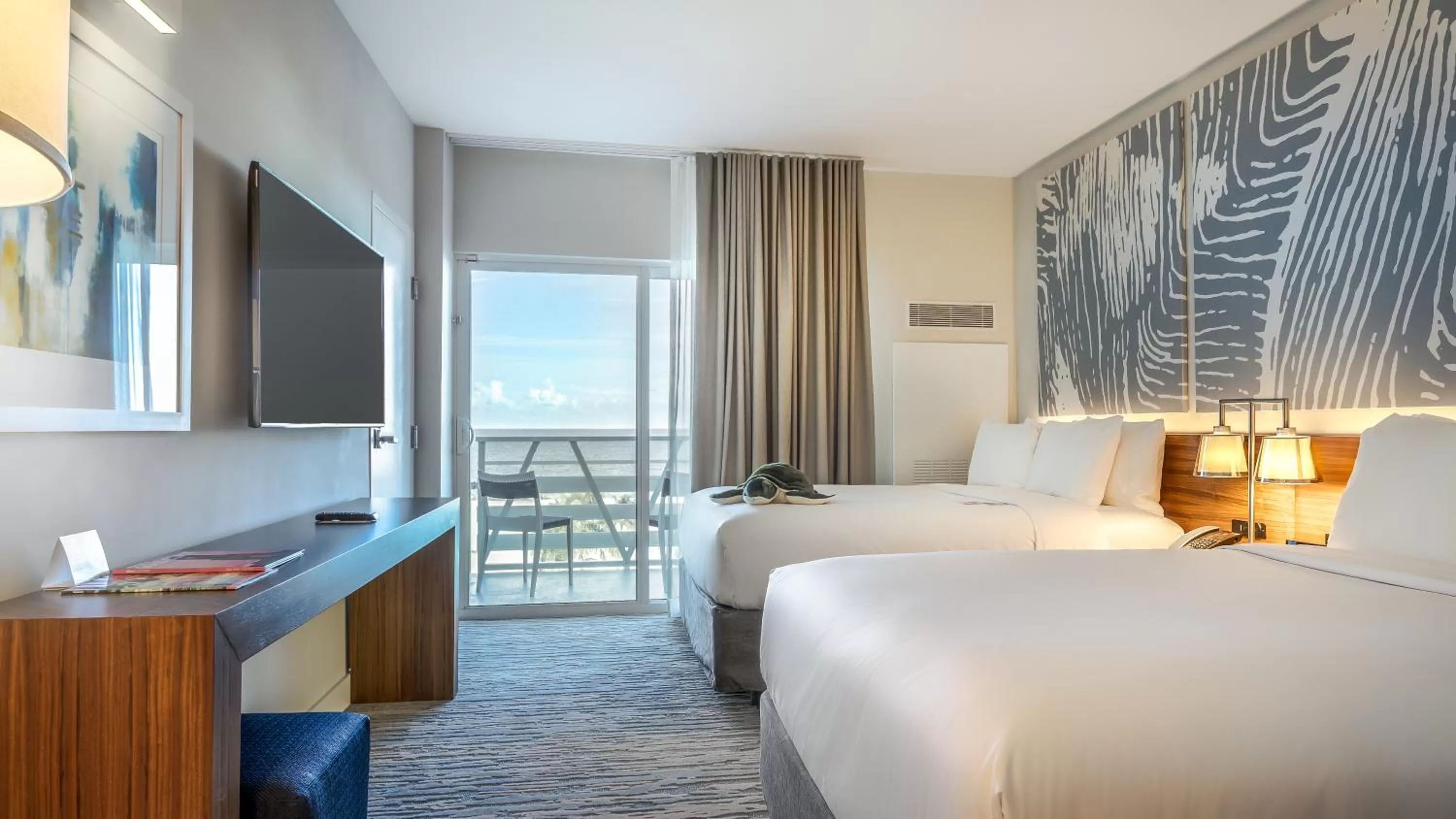 Bed in B Ocean Resort Fort Lauderdale Beach