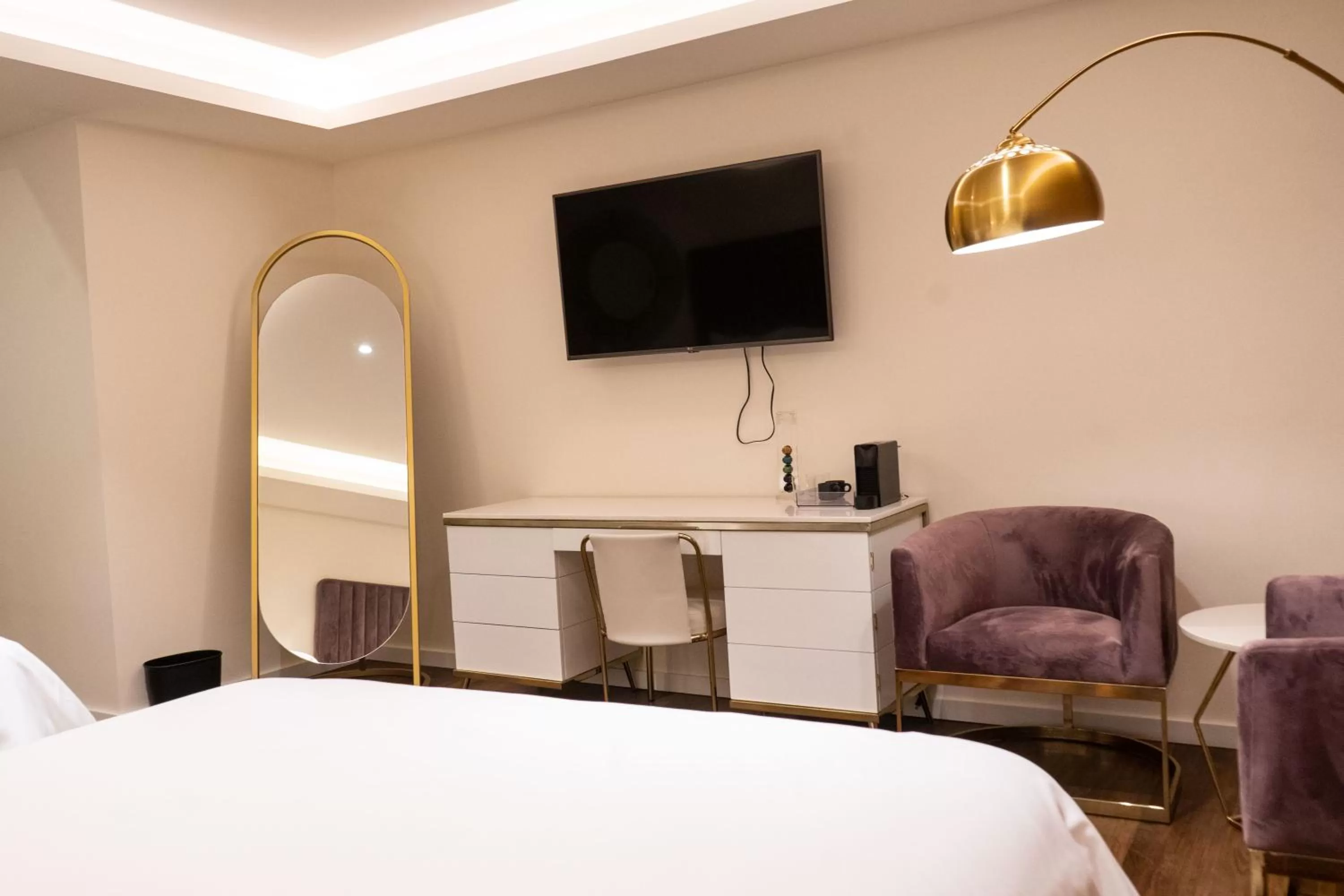 Decorative detail, Bed in Casa Cuarzo Hotel Boutique