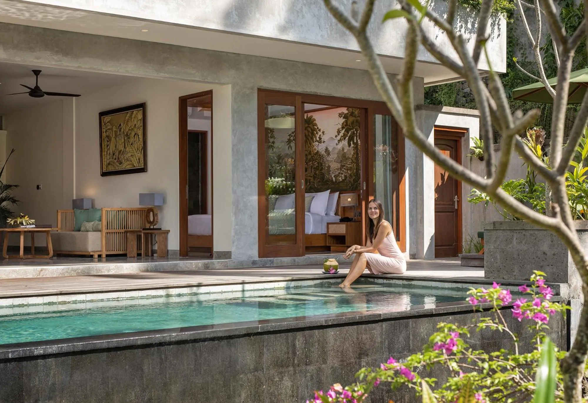 Two-Bedroom Private Pool Villa in Adiwana Suweta