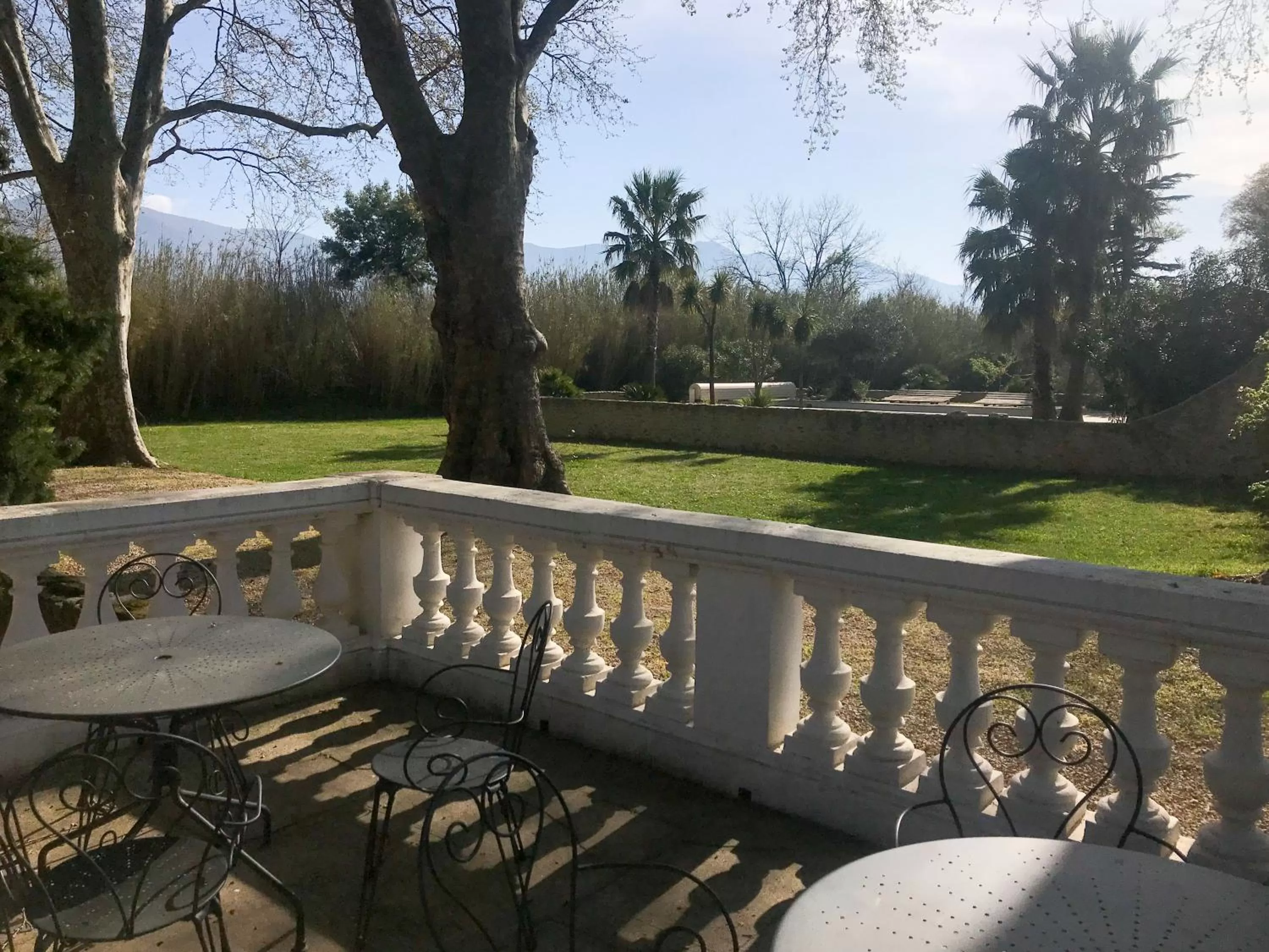 Balcony/Terrace in Chambres d hôtes du Castell de Blés