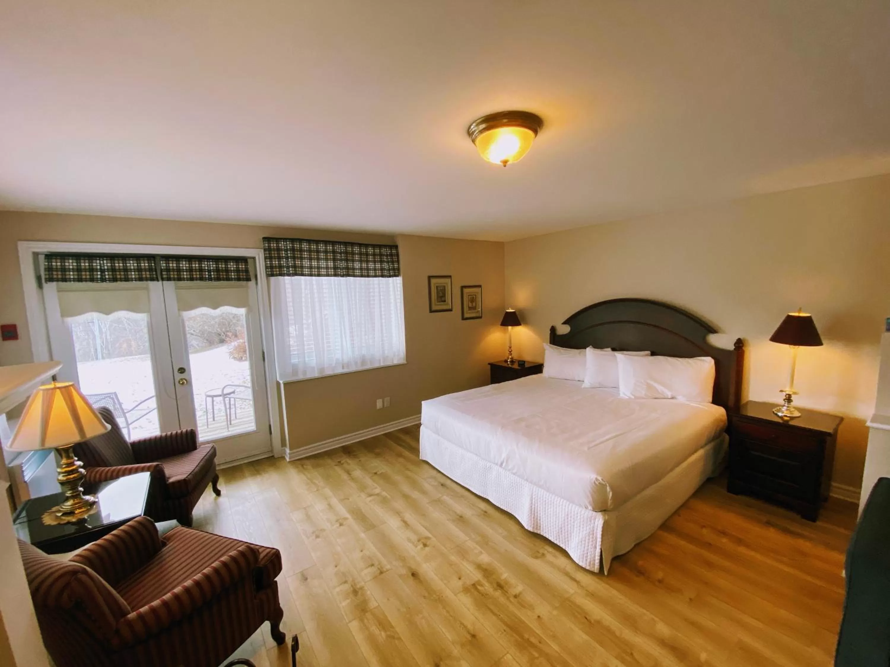 Bed in Auberge Le Tricorne