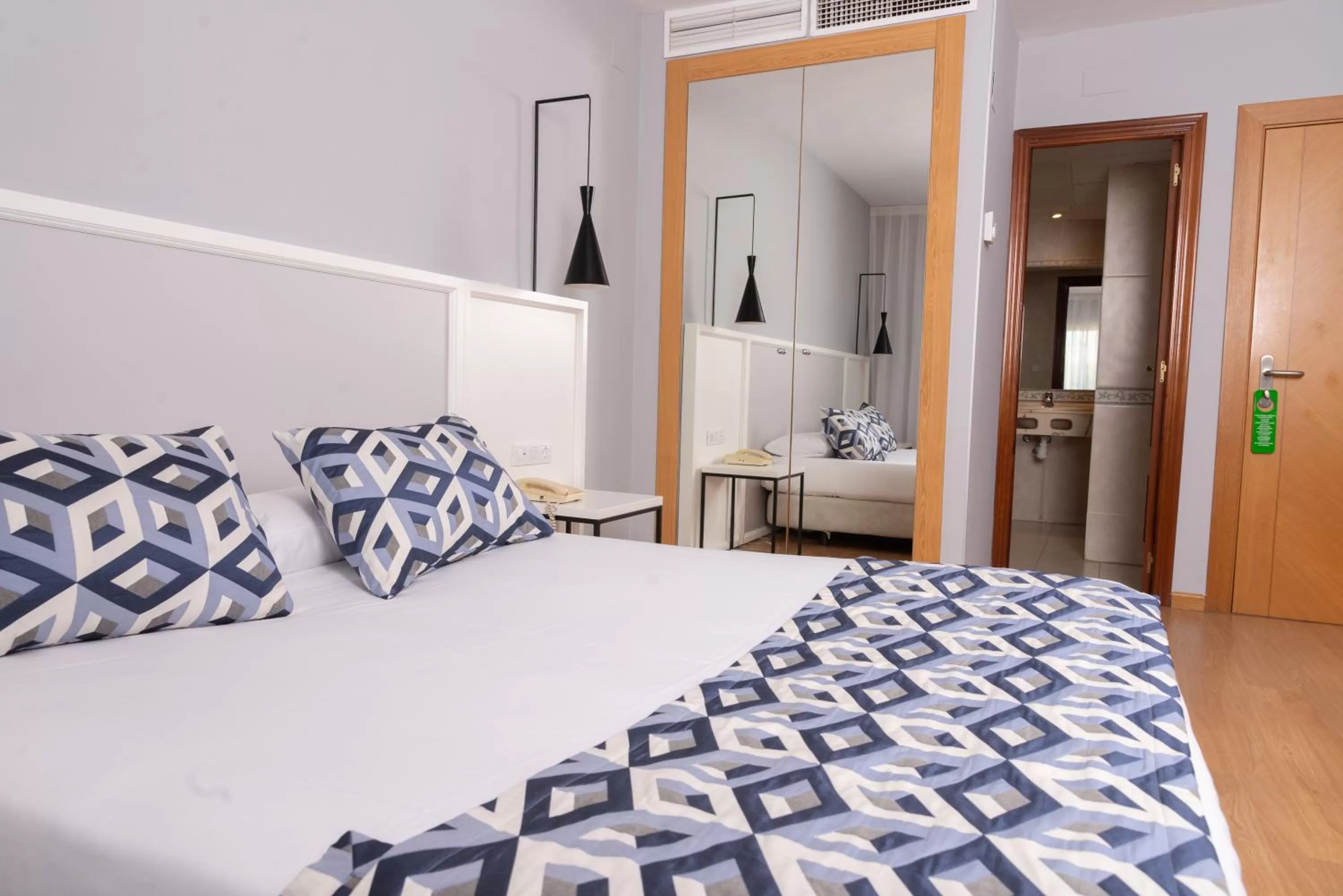 Bed in Hotel Beleret