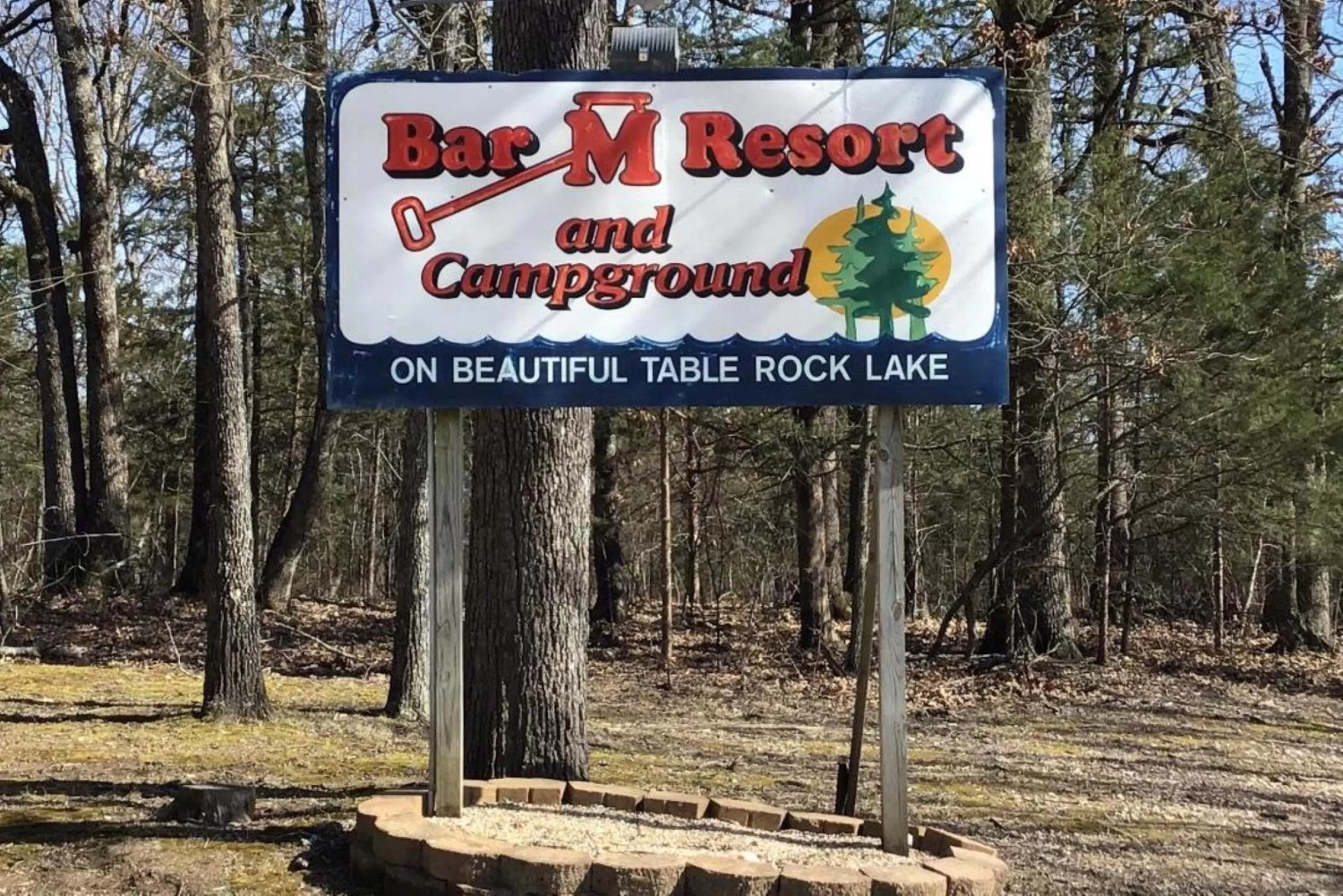 Property building in Bar M Resort & Campground