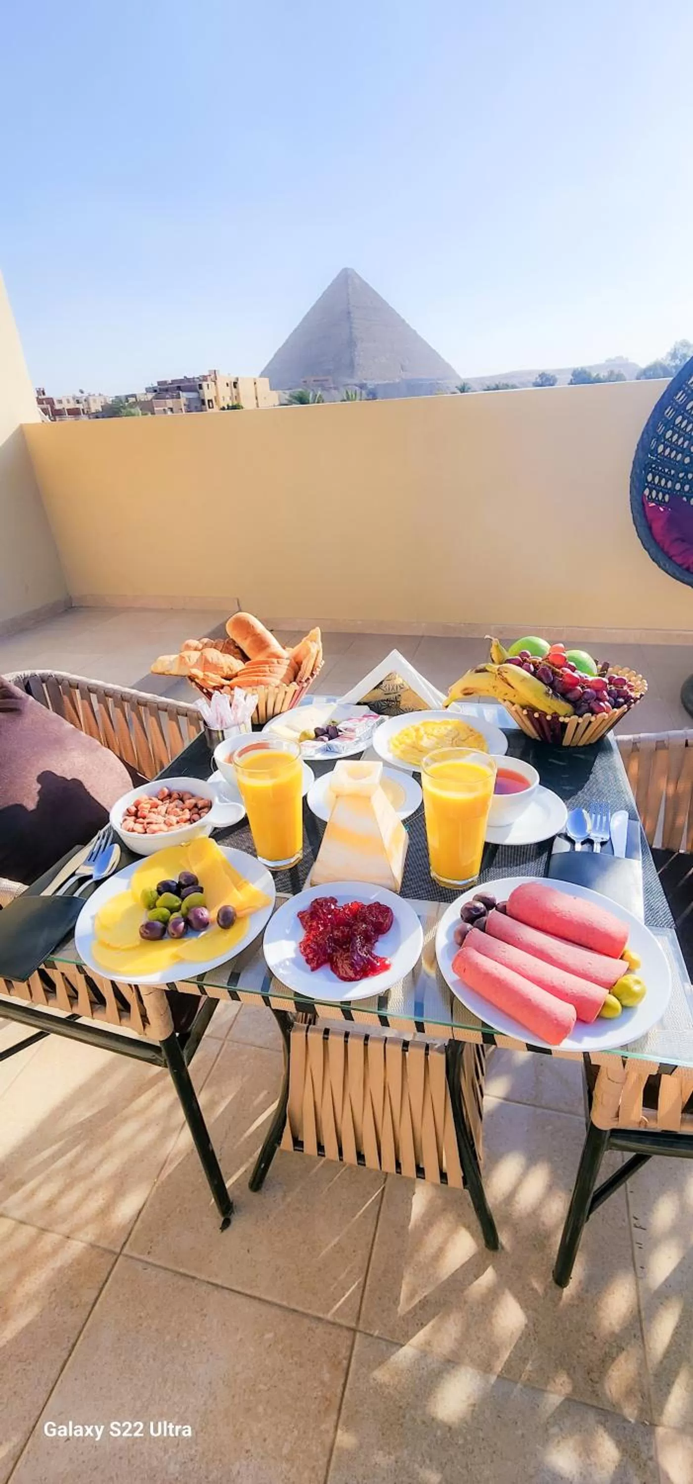 Natural landscape in King Cheops Inn - Pyramid View