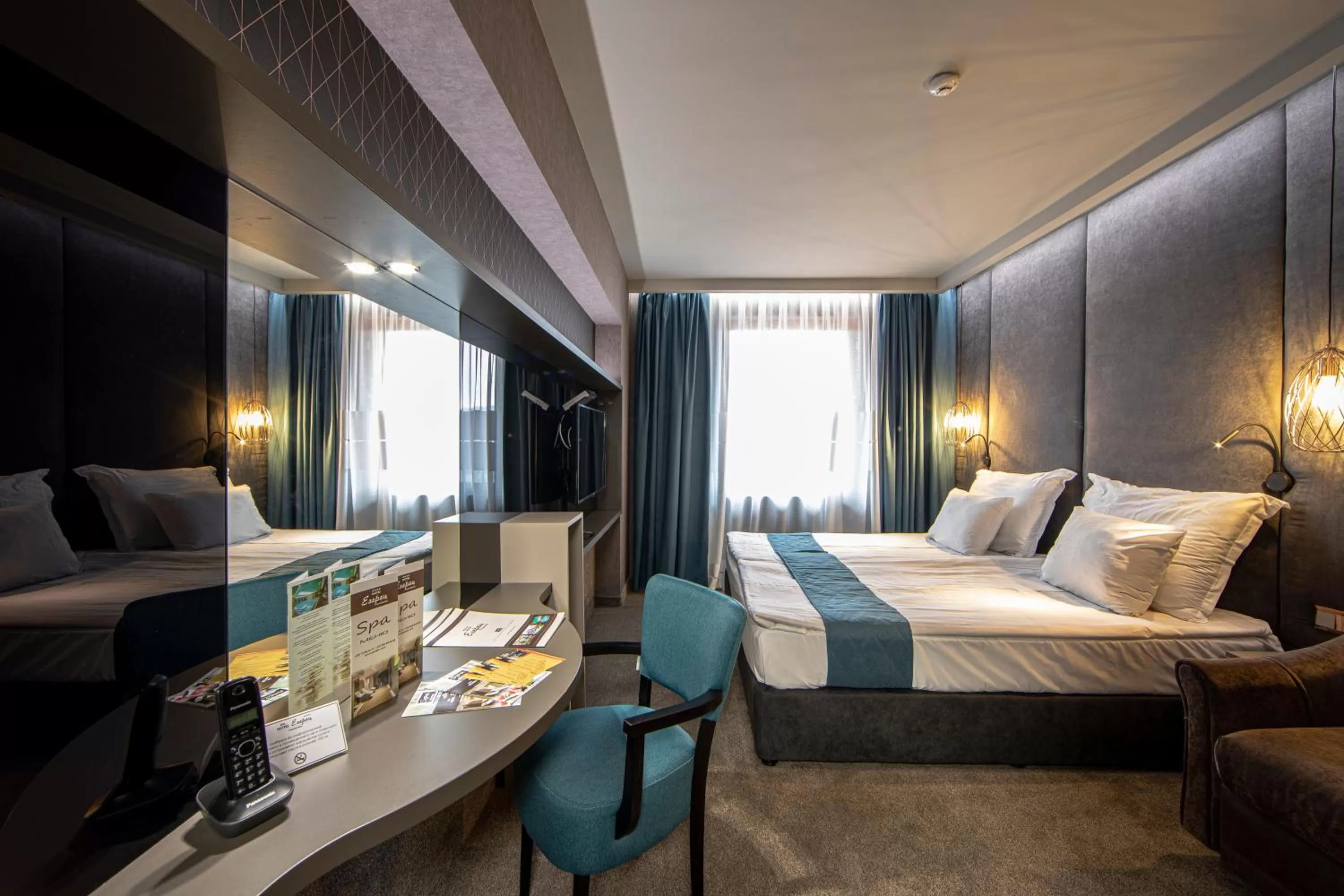 Bed in Spa Hotel Ezeretz Blagoevgrad