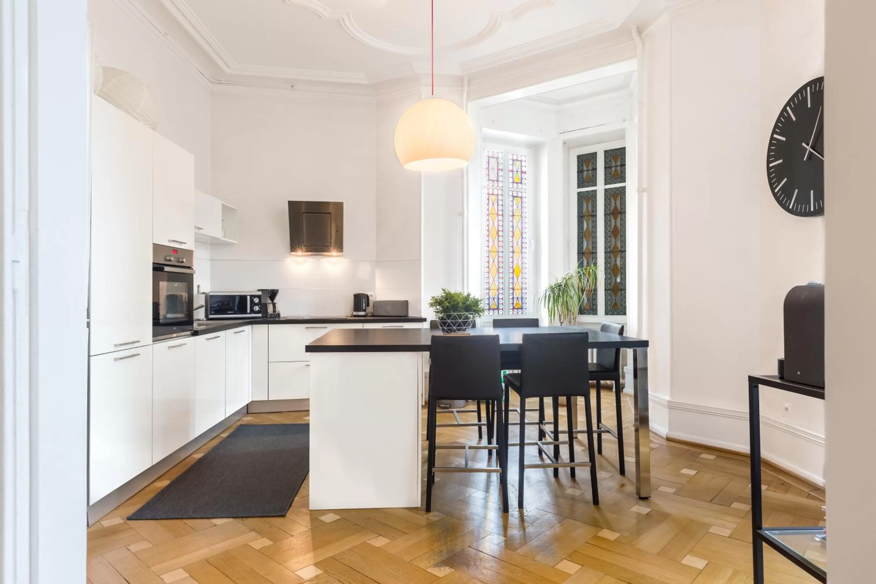 Kitchen or kitchenette in Appartement Luxueux Centre Ville