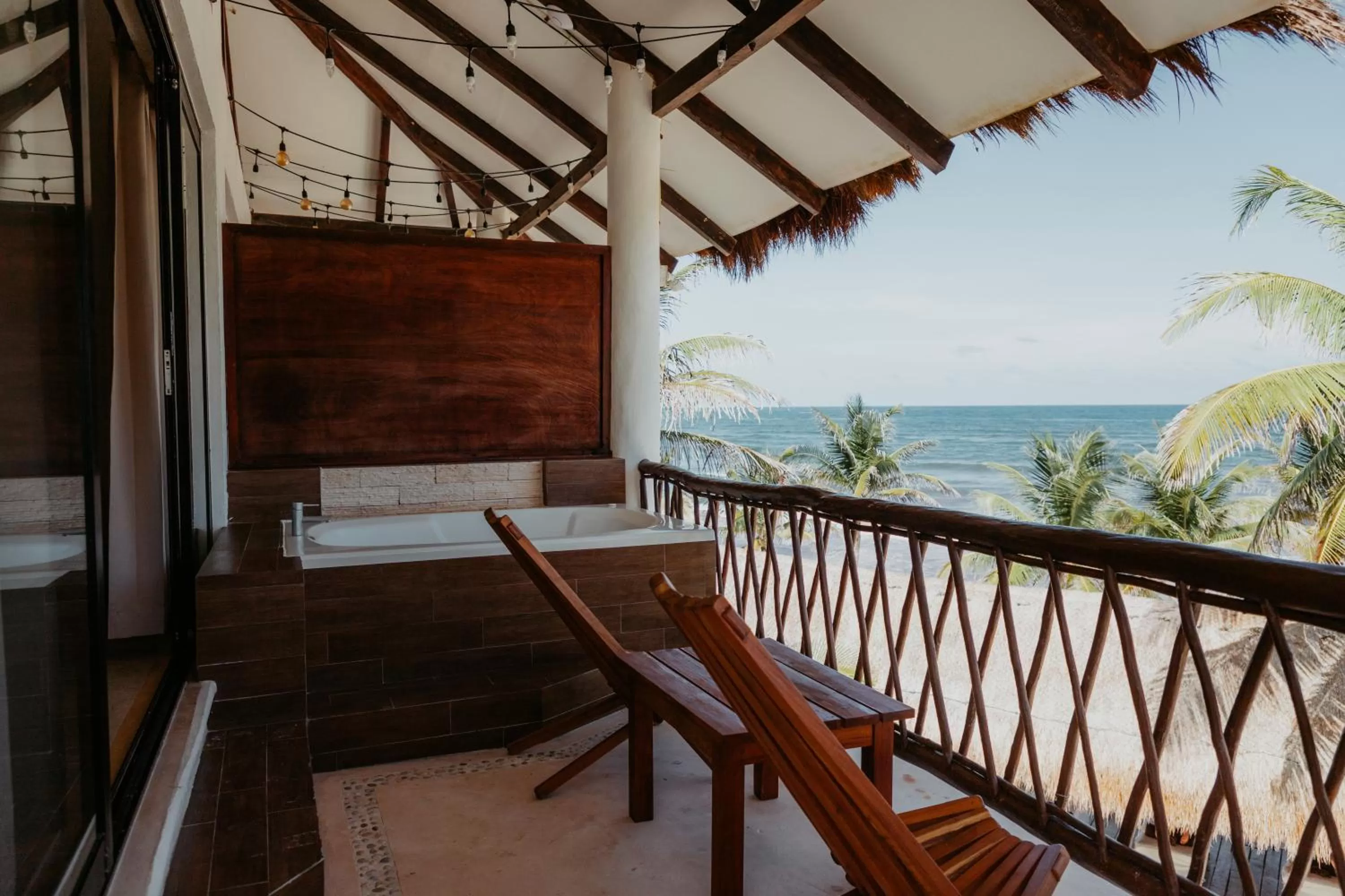 Balcony/Terrace in Selina Tulum