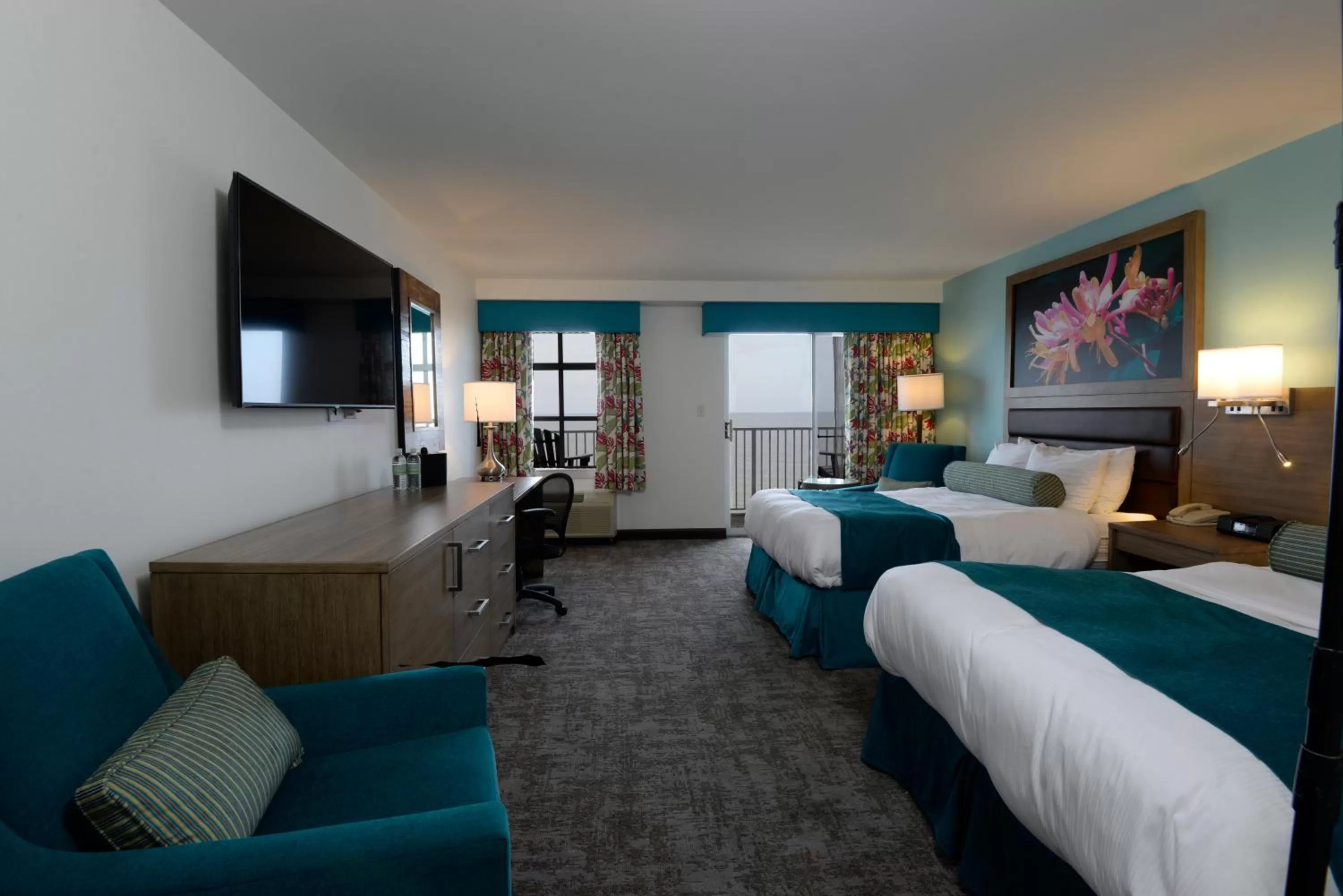 Garden view, Bed in Rod 'N' Reel Resort