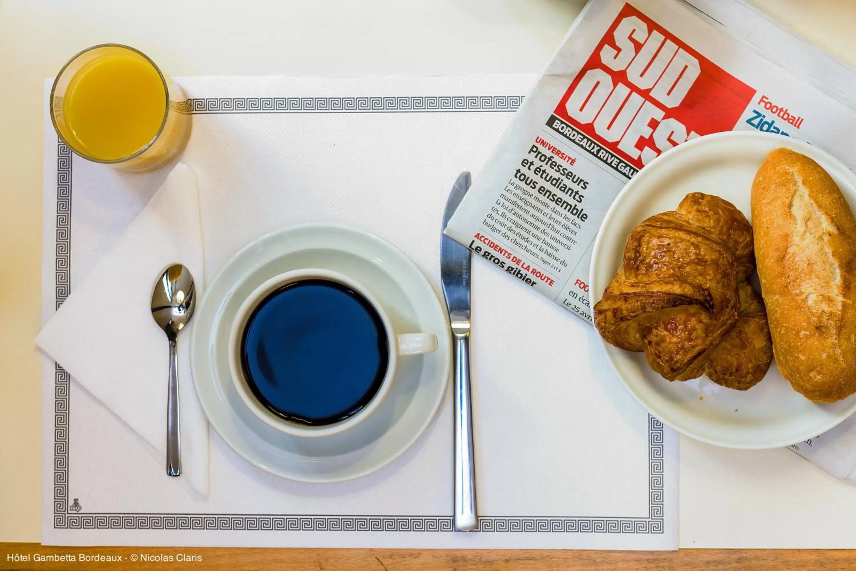 Food in Hotel Gambetta