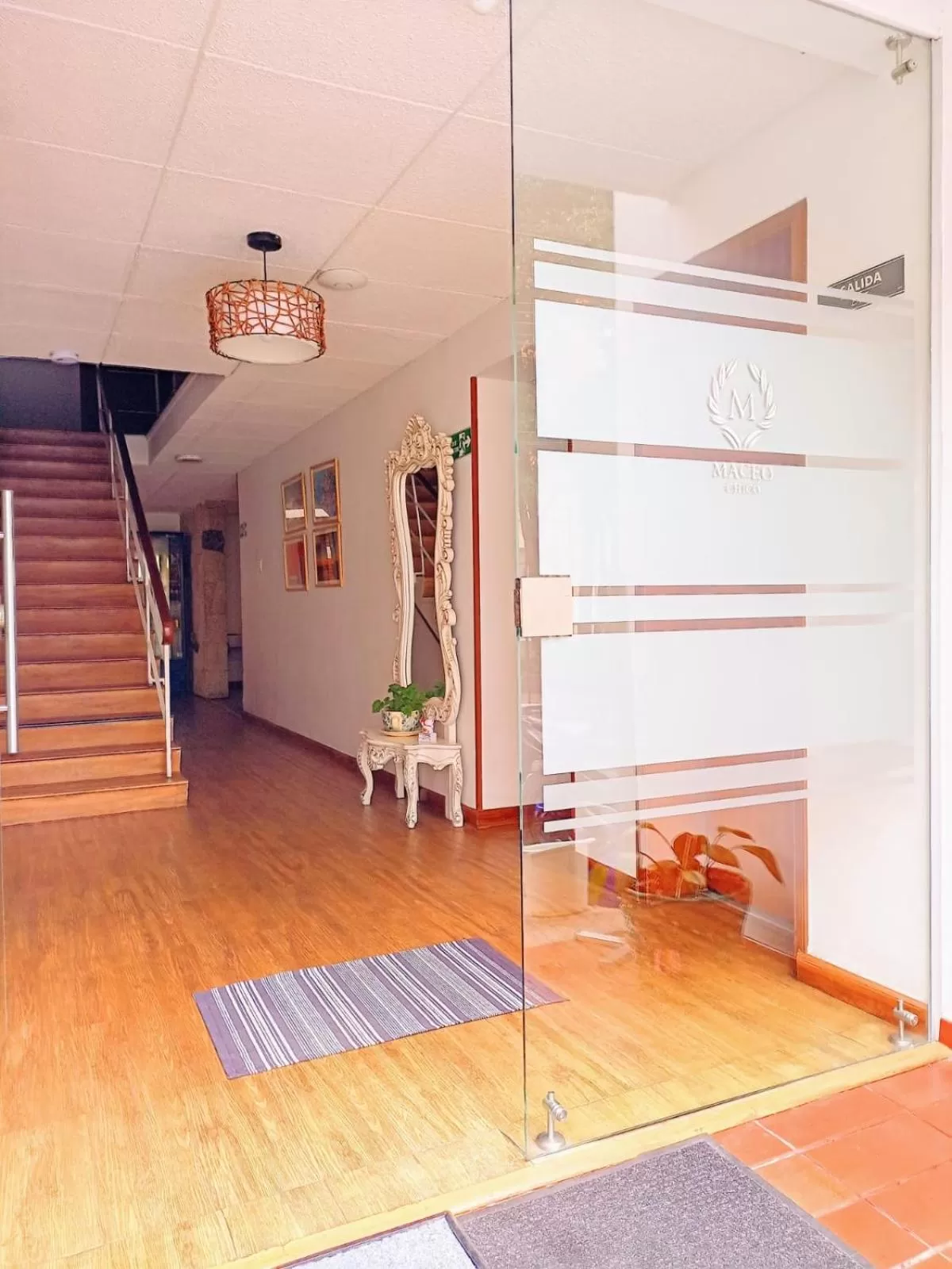 Lobby or reception in Hotel Maceo Chico