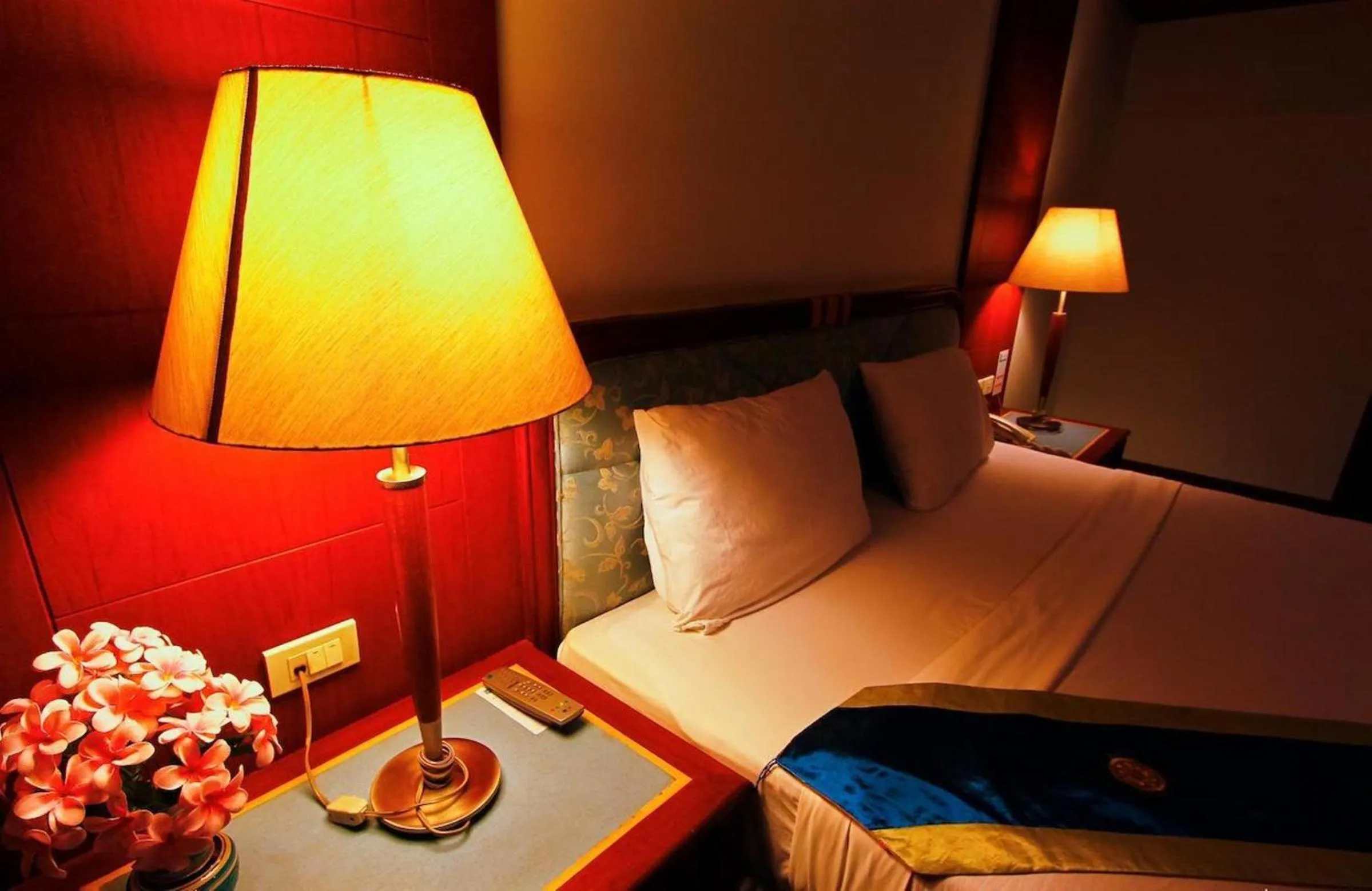 Decorative detail, Bed in Grand Park Hotel