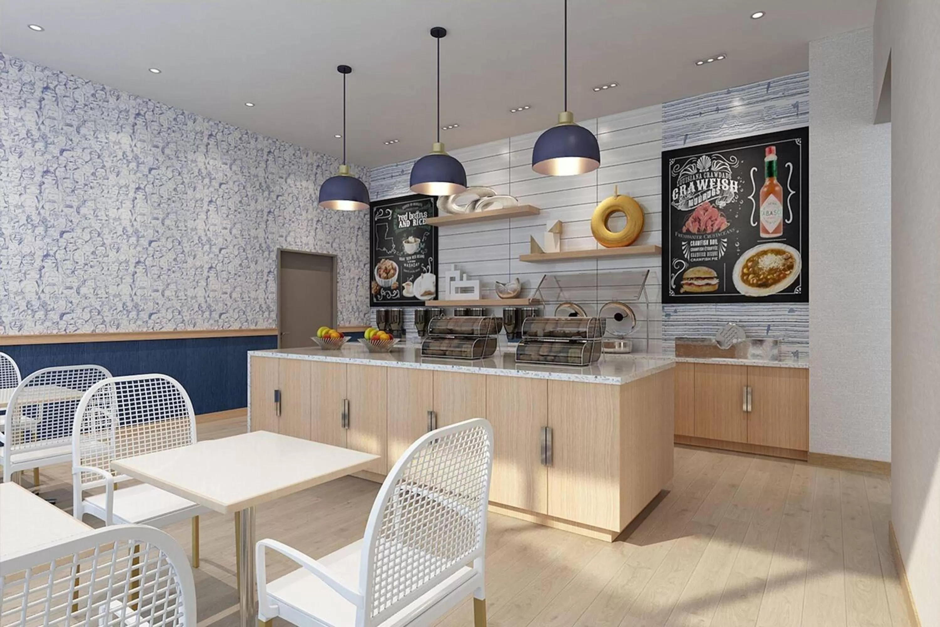 Breakfast in TownePlace Suites by Marriott New Orleans Downtown/Canal Street