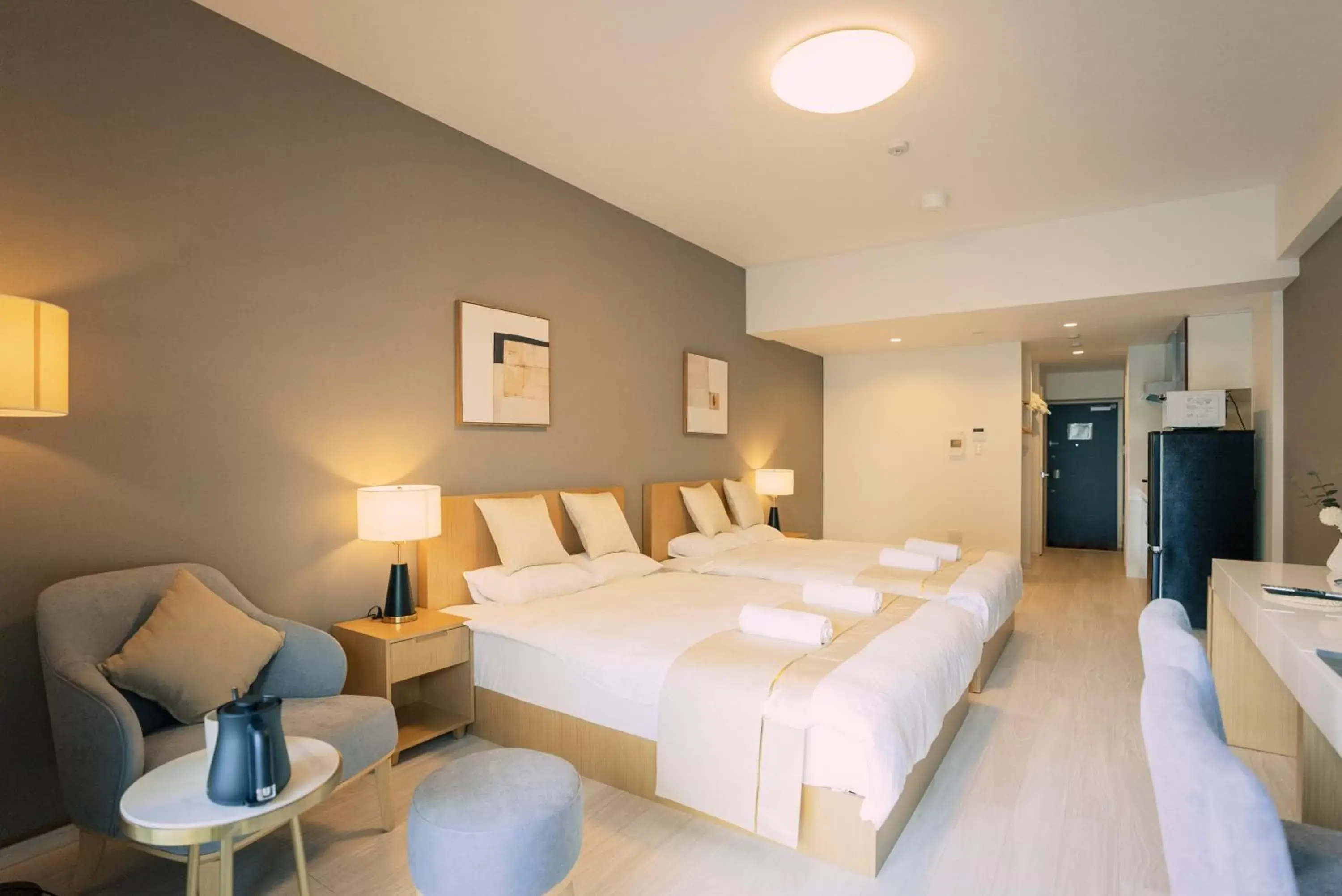 Standard Twin Room - single occupancy in 谷町君 HOTEL 恵美須町72 Standard Twin Room - single occupancy in 谷町君 HOTEL 恵美須町72