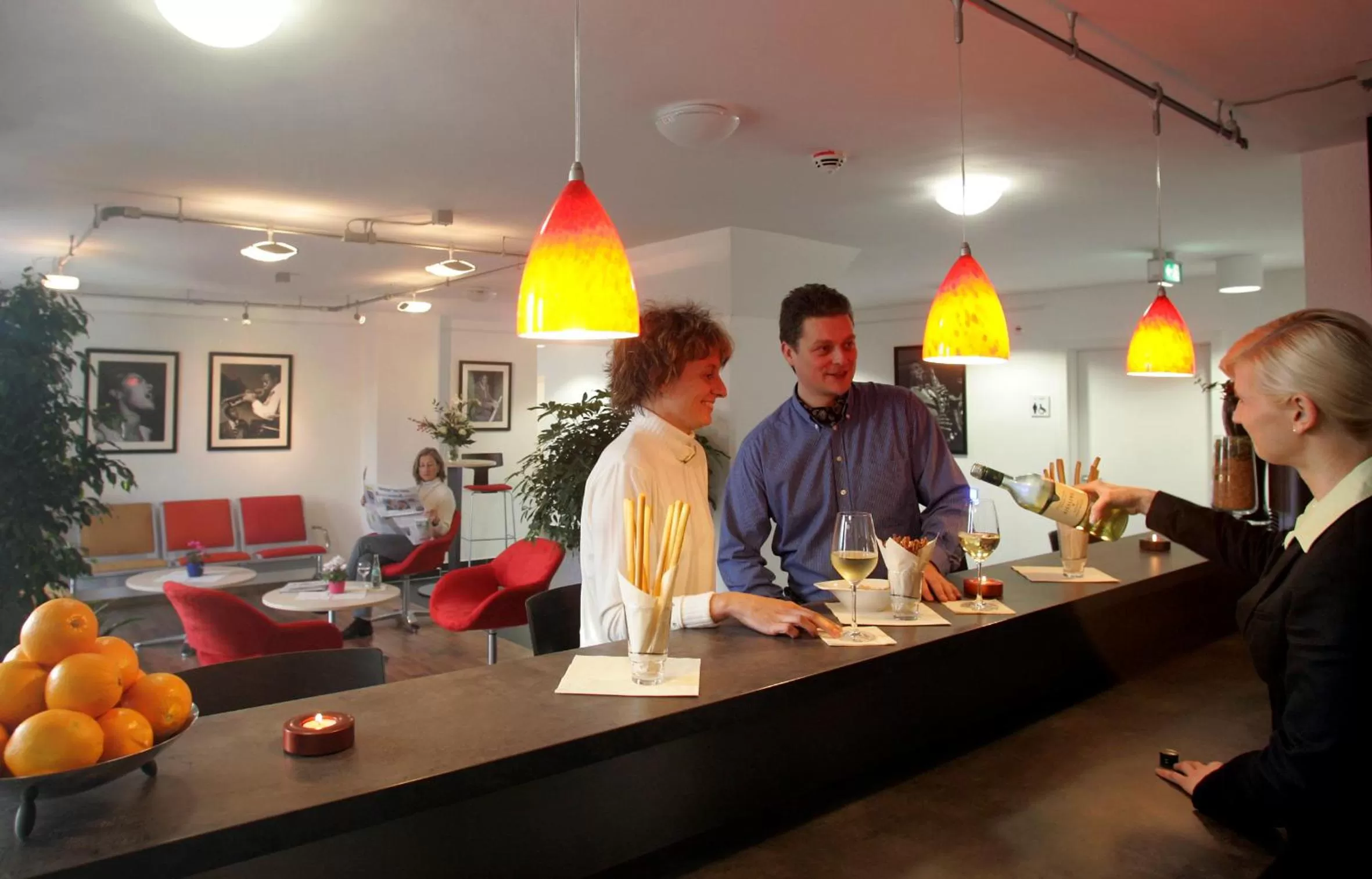 Lounge or bar in Hotel im Kornspeicher