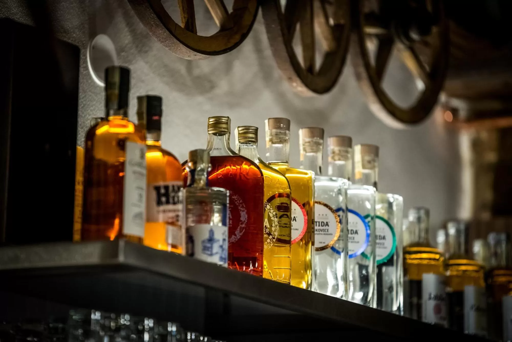 Lounge or bar in Dobrý Kanec - Hostinec