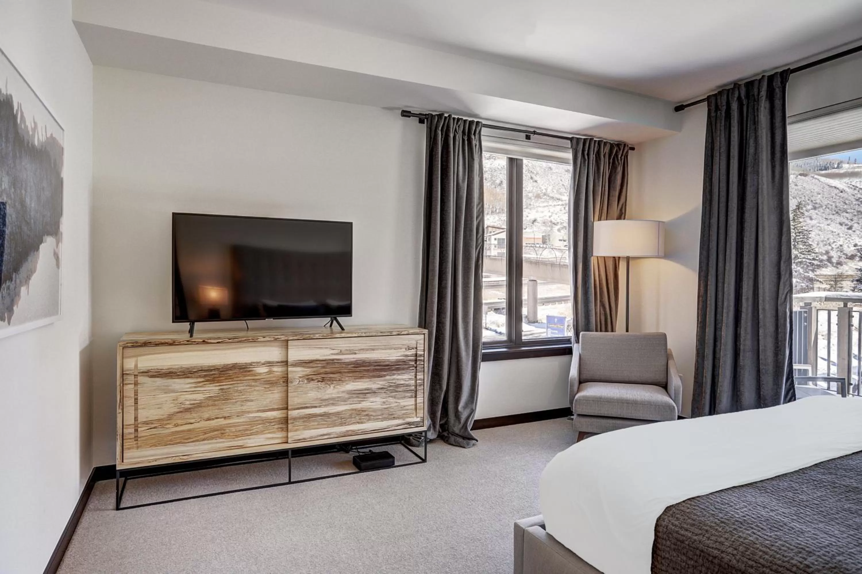 Bed in The Arrabelle at Vail Square, a RockResort, by Vail Resorts