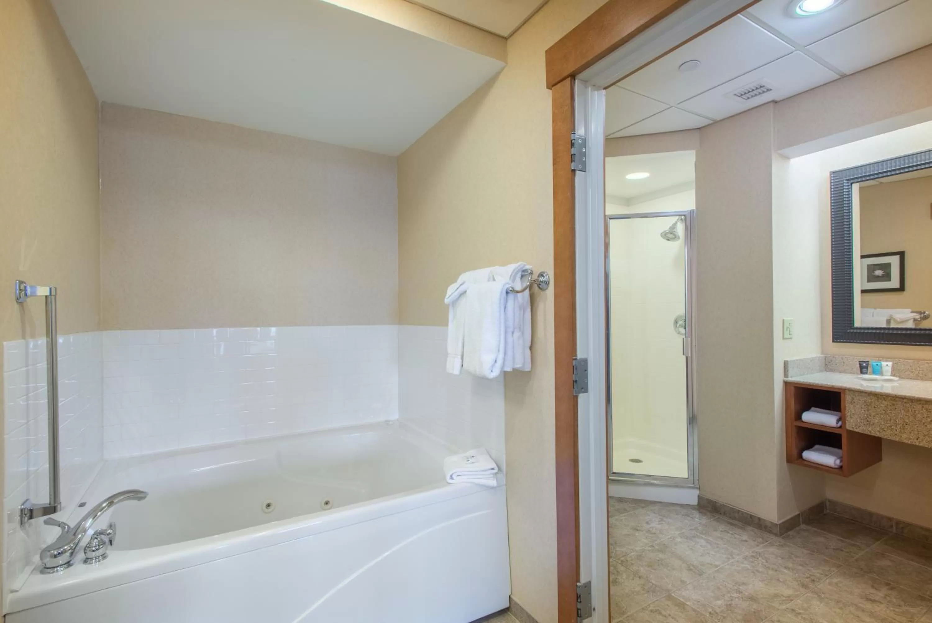 Bathroom in Crowne Plaza Lake Placid by IHG
