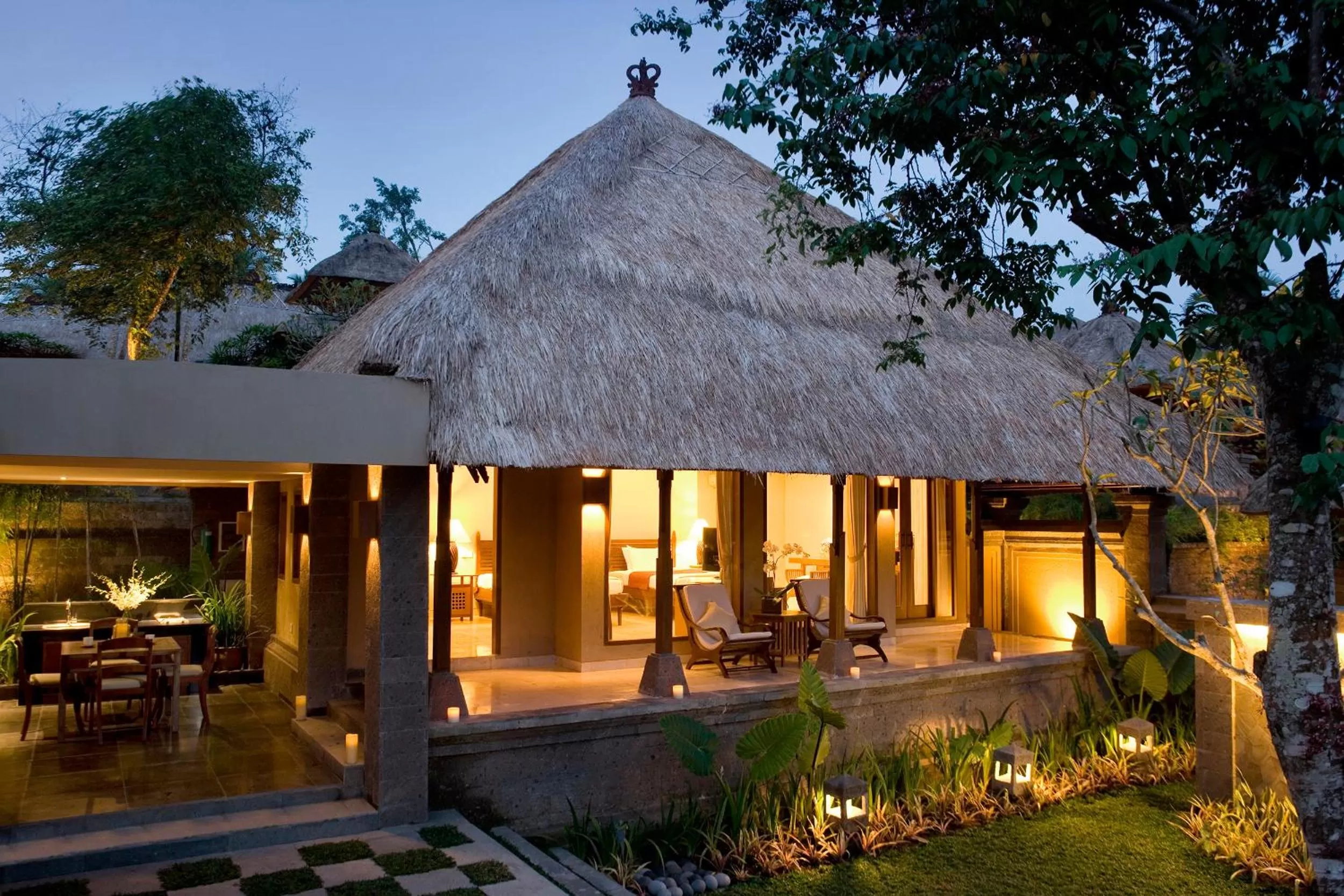 Facade/entrance in Kamandalu Ubud