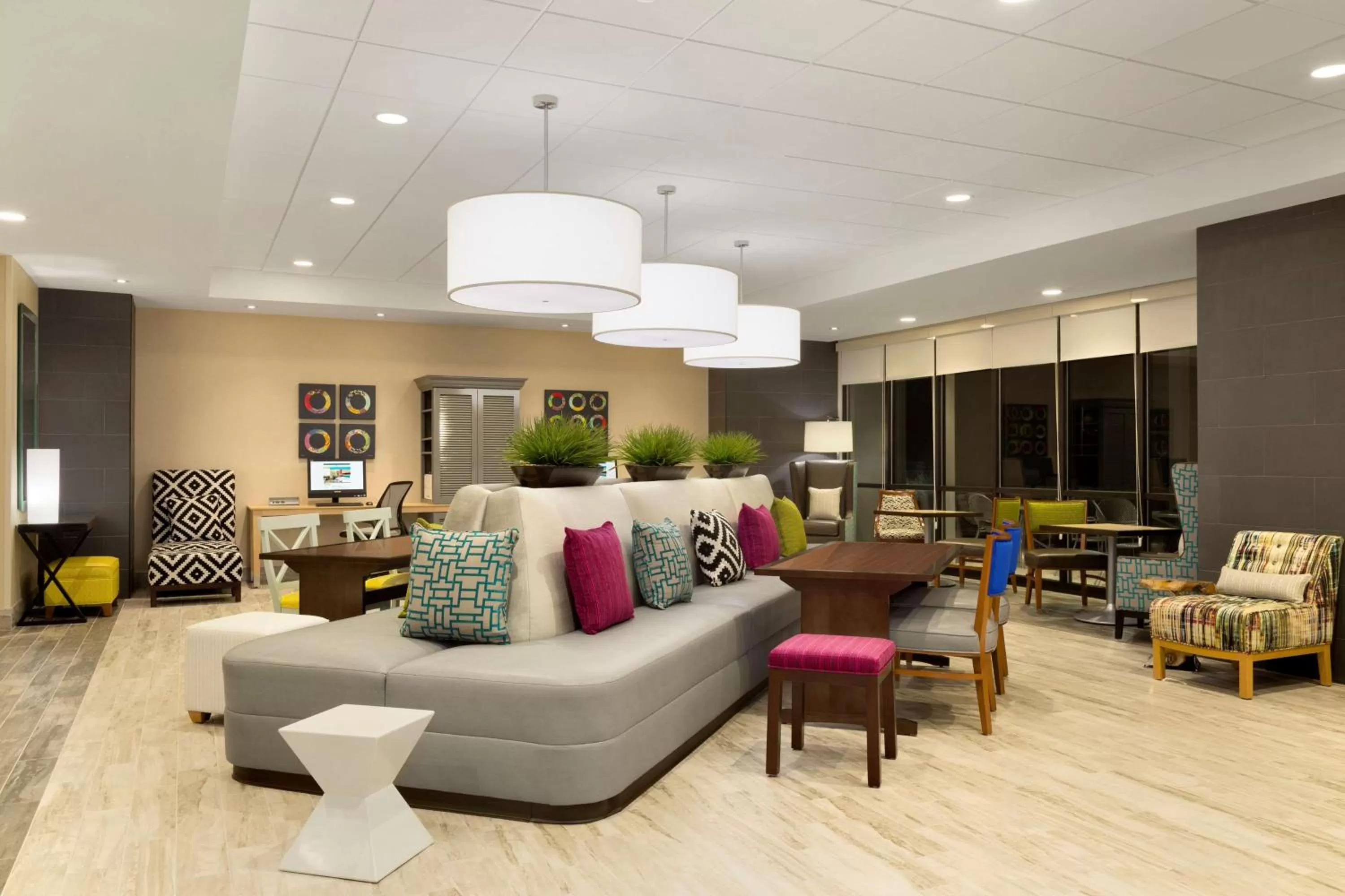 Lobby or reception in Home2 Suites By Hilton Hasbrouck Heights