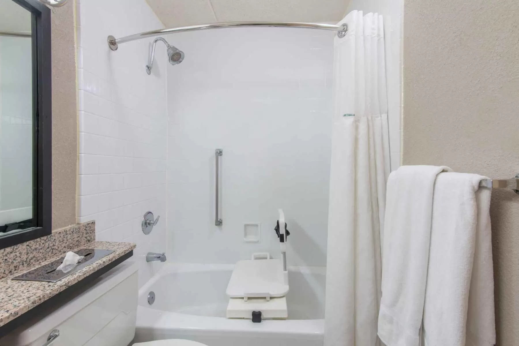 Bathroom in Ramada by Wyndham Cumberland Downtown