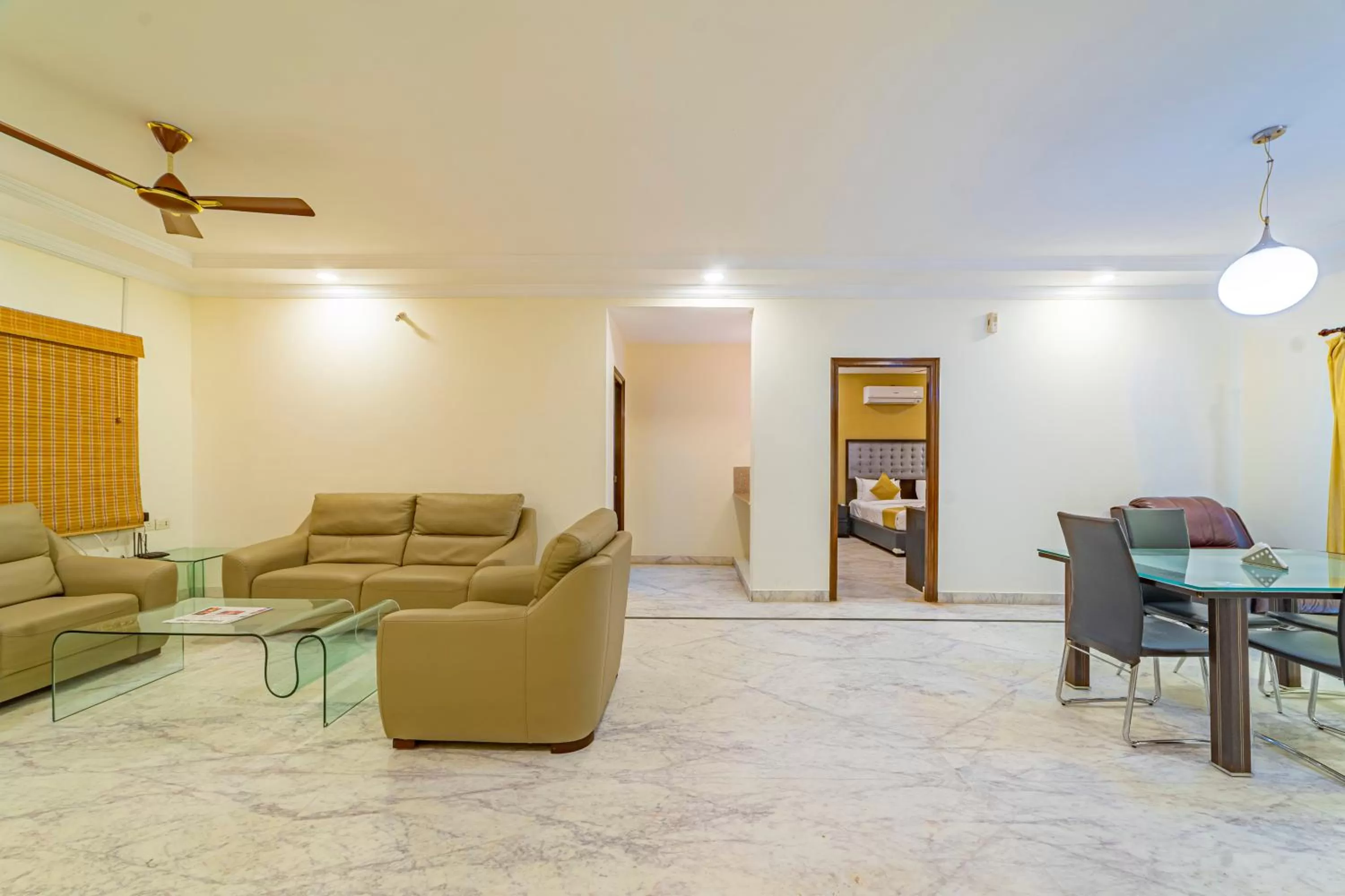 Living room in Hotel Athome & Serviced Apartments by Deccan Serai Hotels