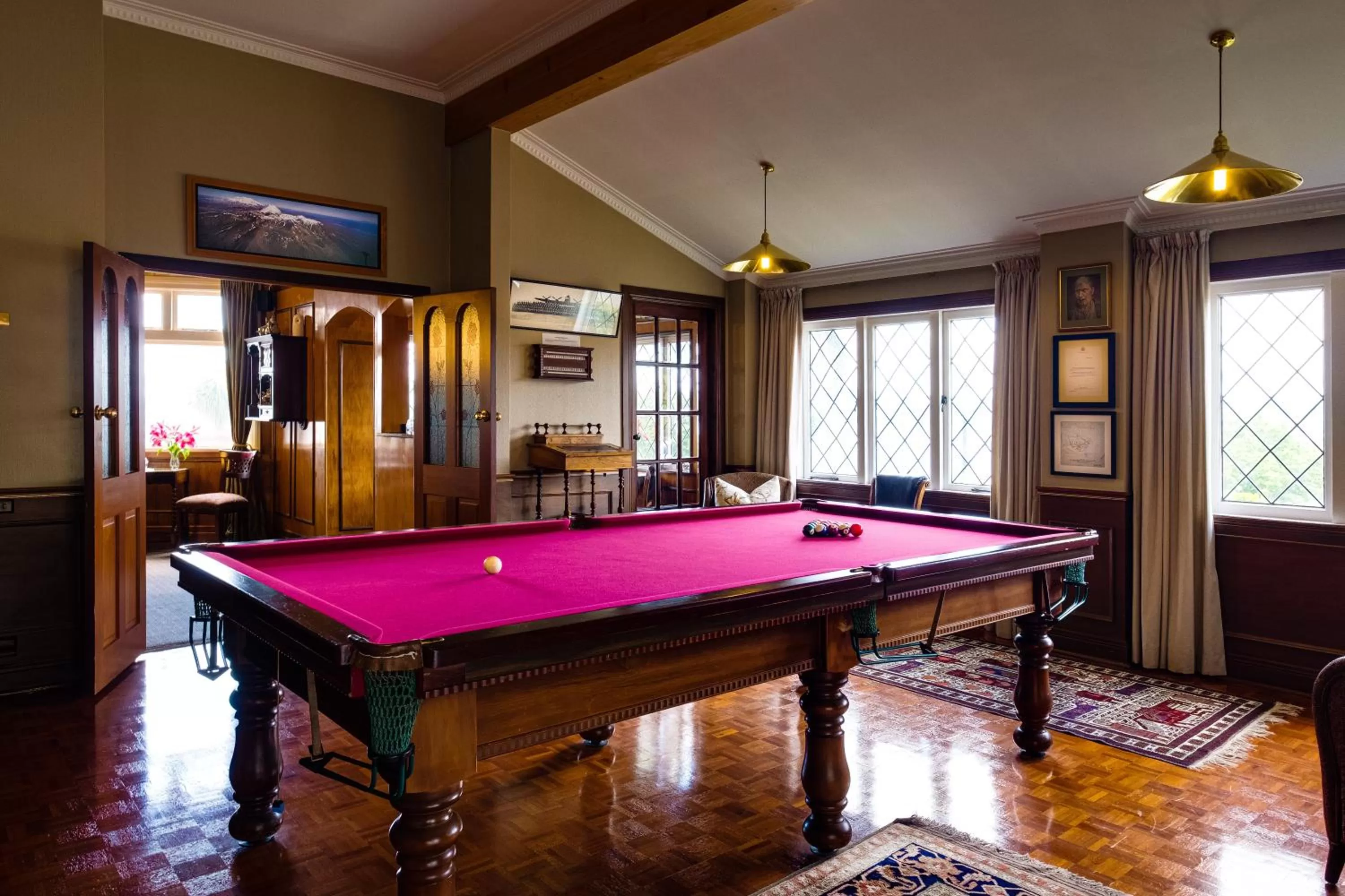 Billiard in On The Point - Lake Rotorua