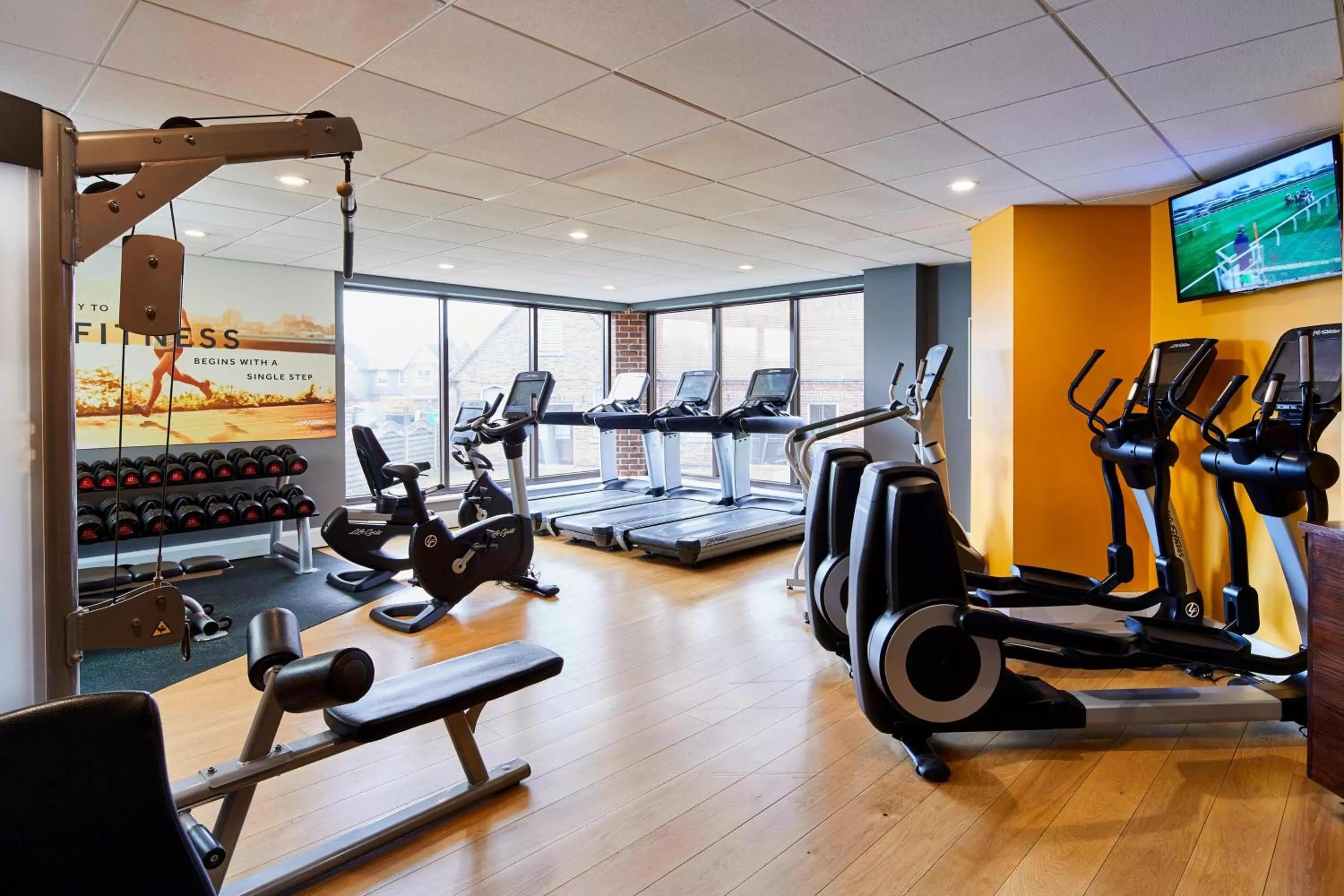 Fitness centre/facilities in Delta Hotels by Marriott York