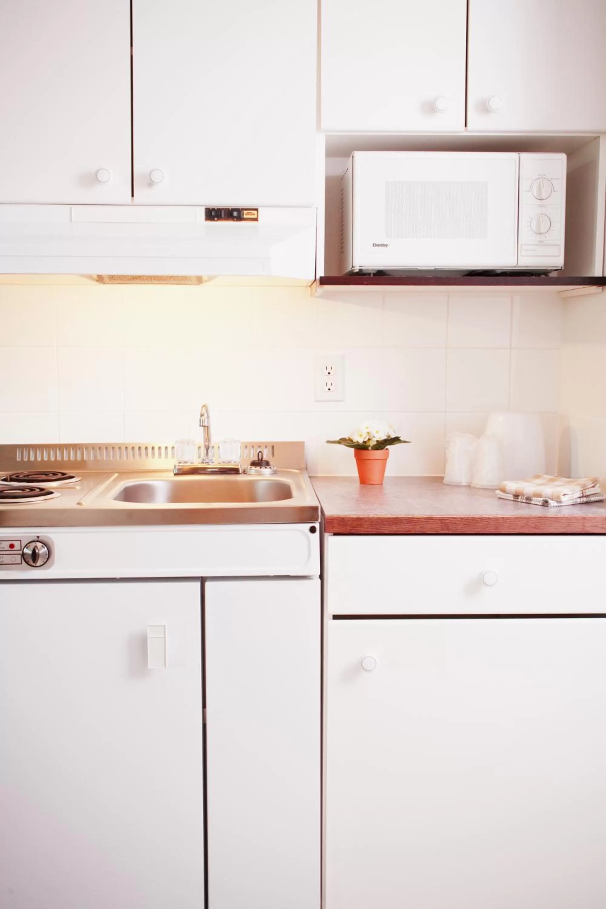 Kitchen or kitchenette in Country Club Inn