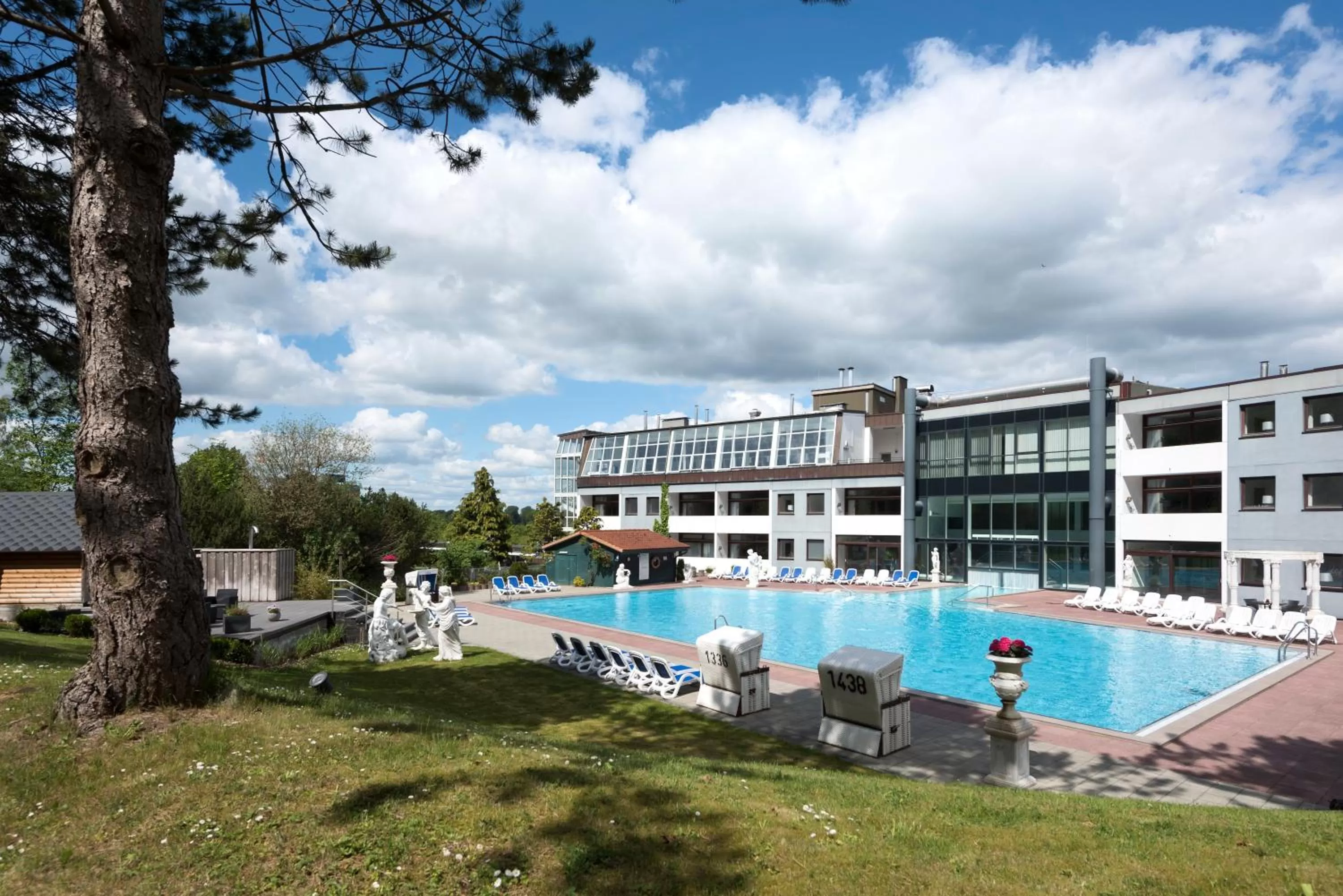 Property building in Hotel des Nordens Flensburg Wellness & Spa