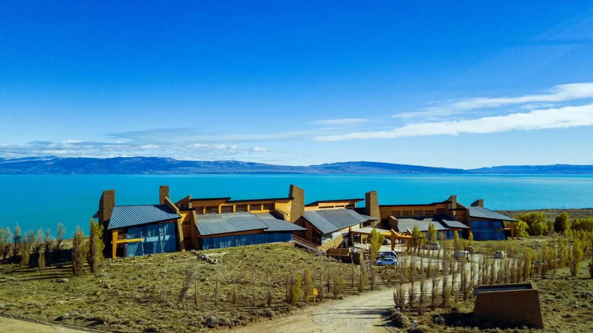 Bird's eye view in Design Suites Calafate