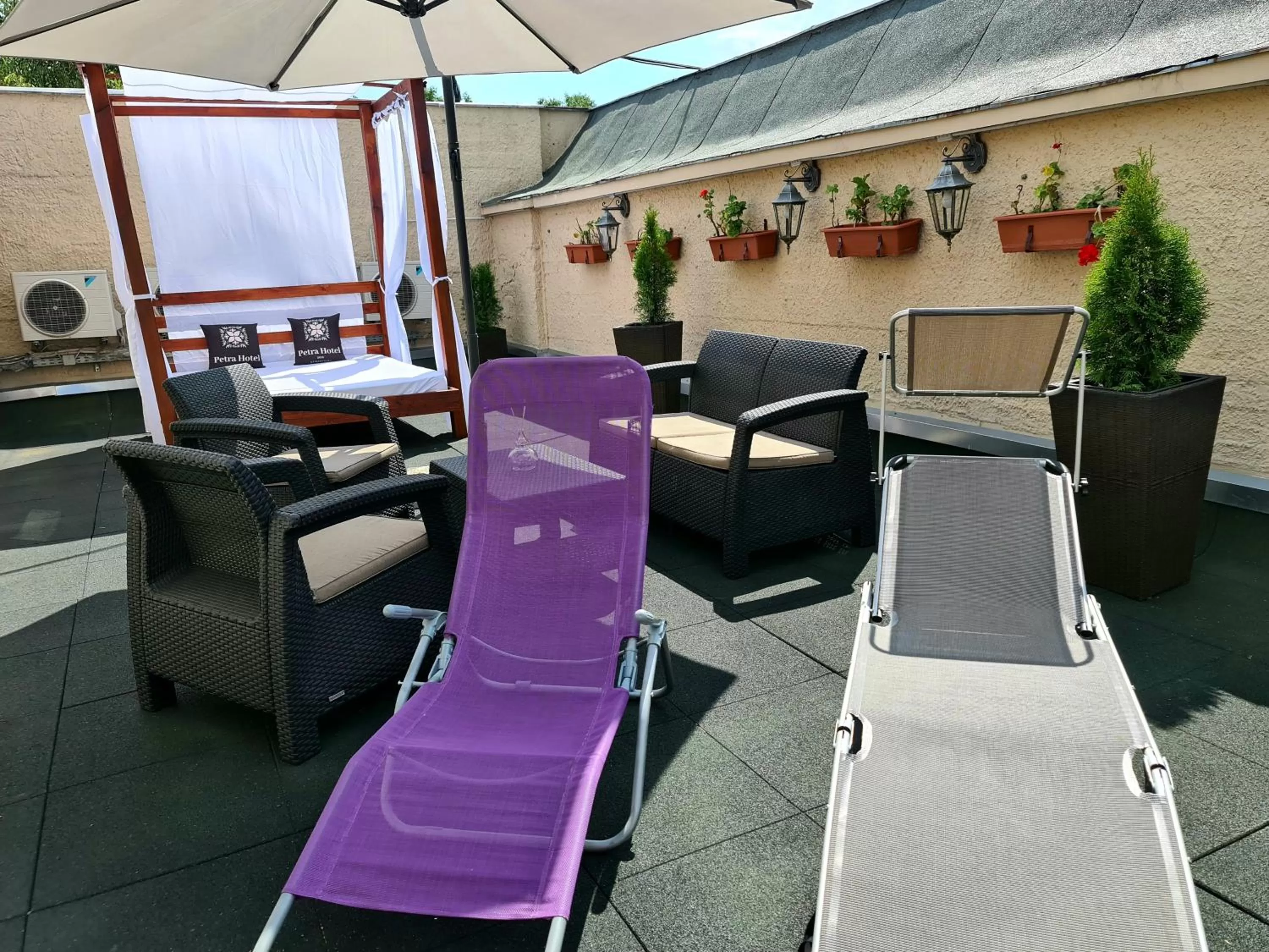 Balcony/Terrace in Petra Hotel