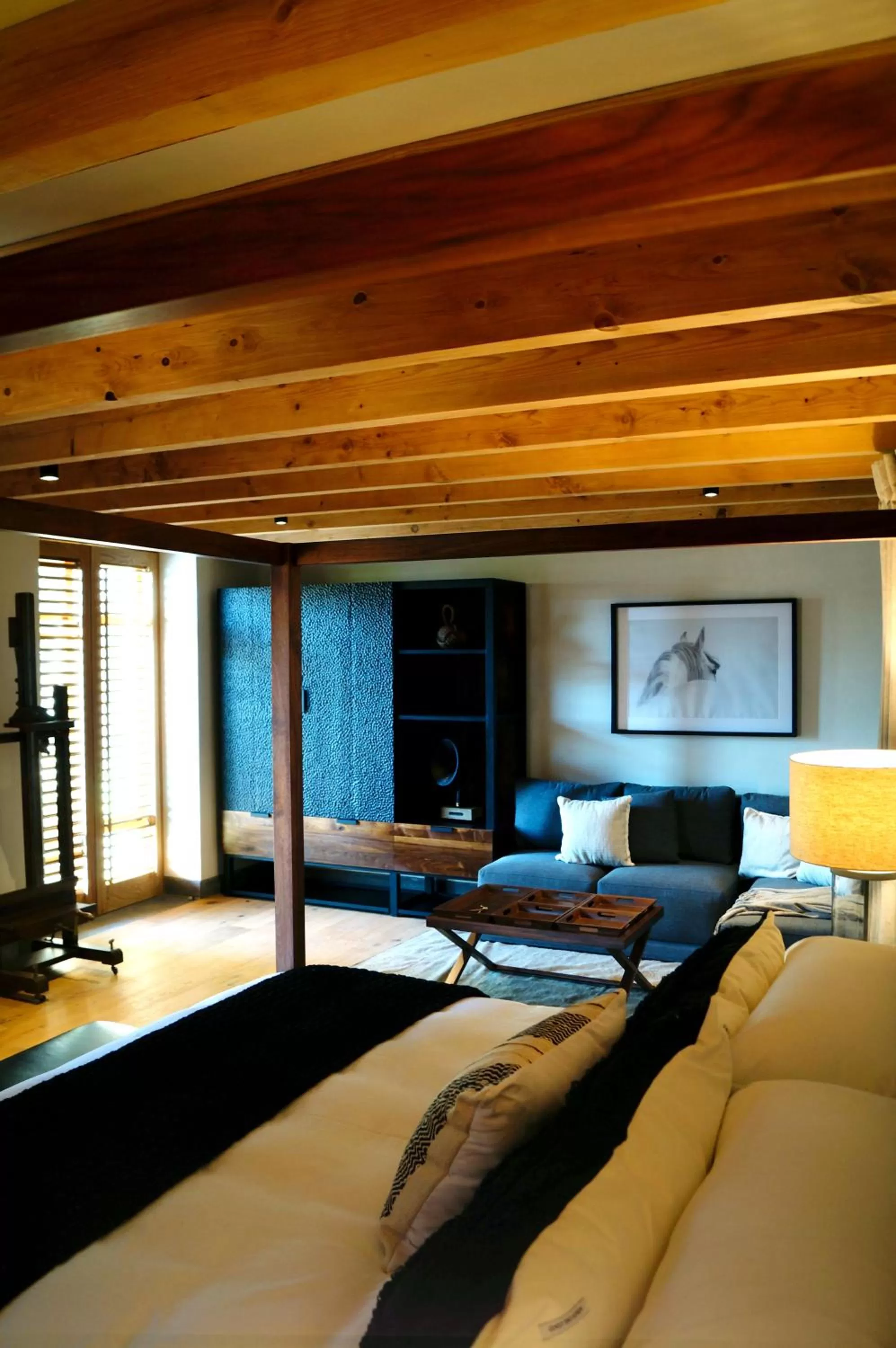 Living room in La Casa Rodavento